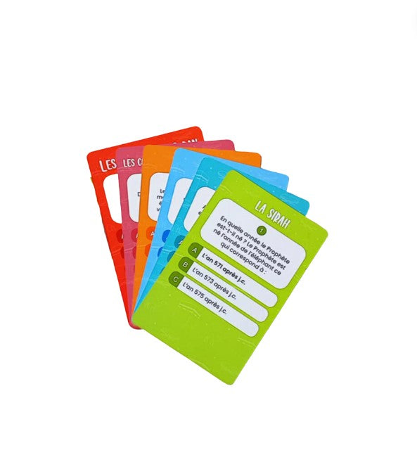Quiz connaissances sur l'Islam cartes - Hadieth Benelux