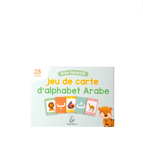 Mon Premier Jeu de carte d'Alphabet Arabe - 28 Cartes – produit proposé sur Souk Dubaï