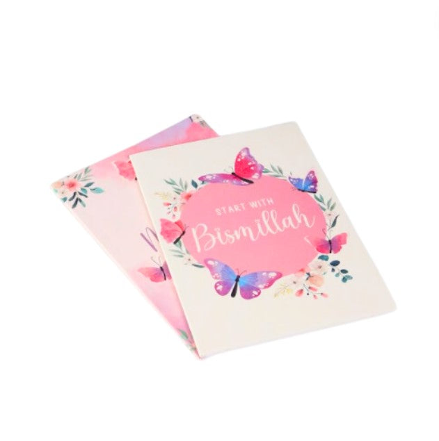 Lots de 2 Cahiers de Note Marge à droite | A5 - 64 Pages : Muslimah - Edition Hadieth Benelux – produit proposé sur Souk Dubaï