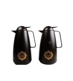 Set de 2 thermos 1L calligraphie