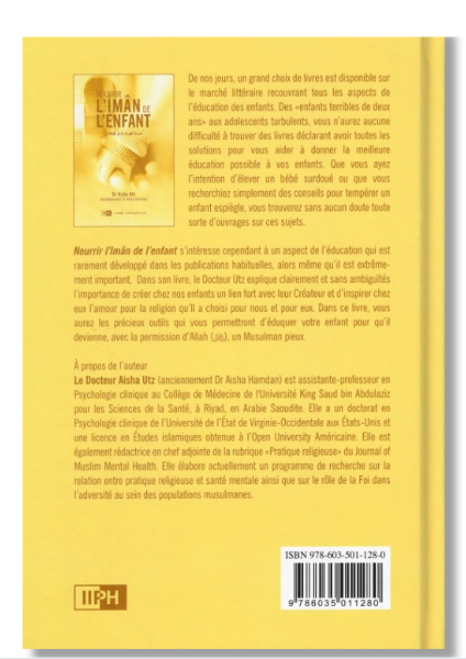 Nourrir l'imân de l'enfant - Dr Aisha Utz