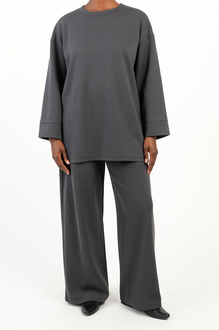 Ensemble jogging coupe droite