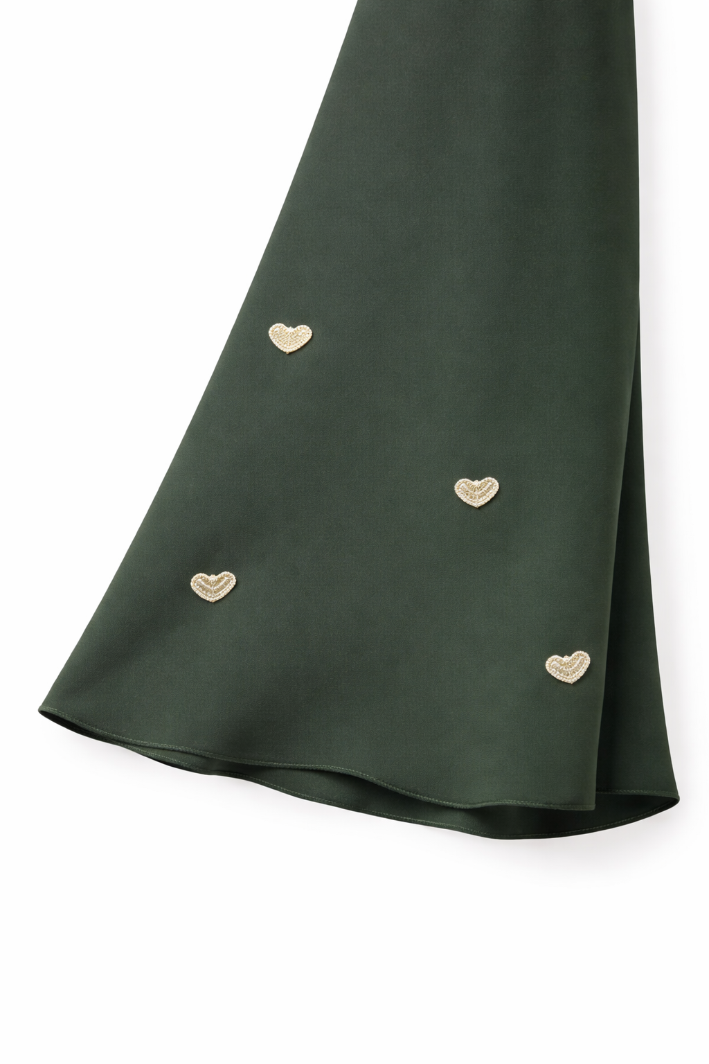 Robe longue à coeur