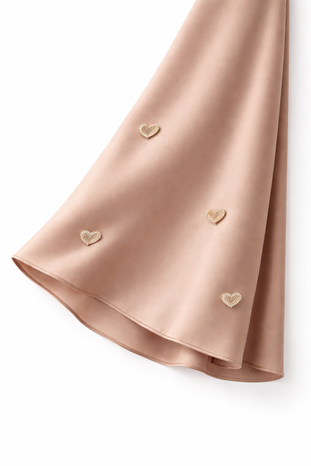 Robe longue à coeur