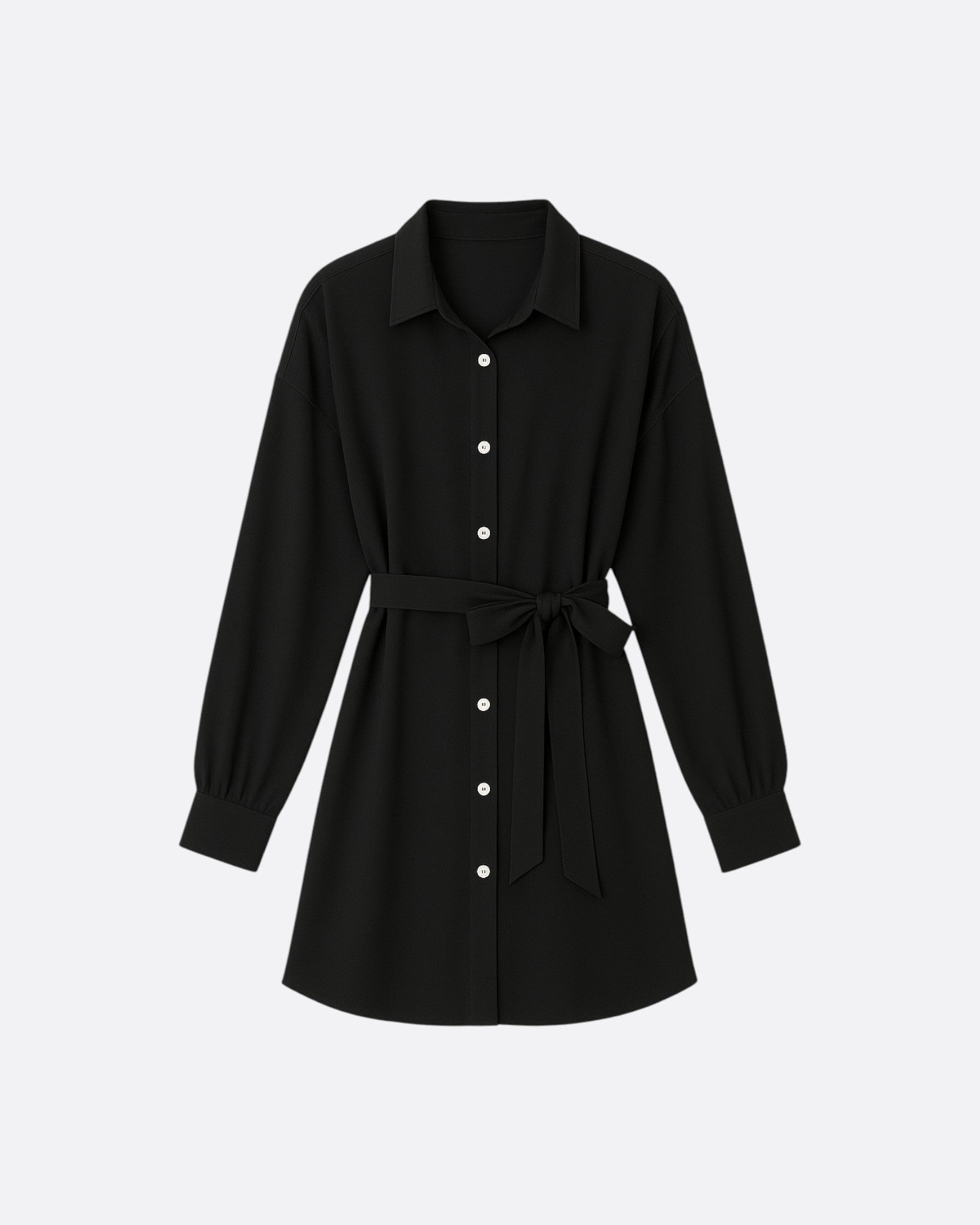 Chemise fluide avec ceinture