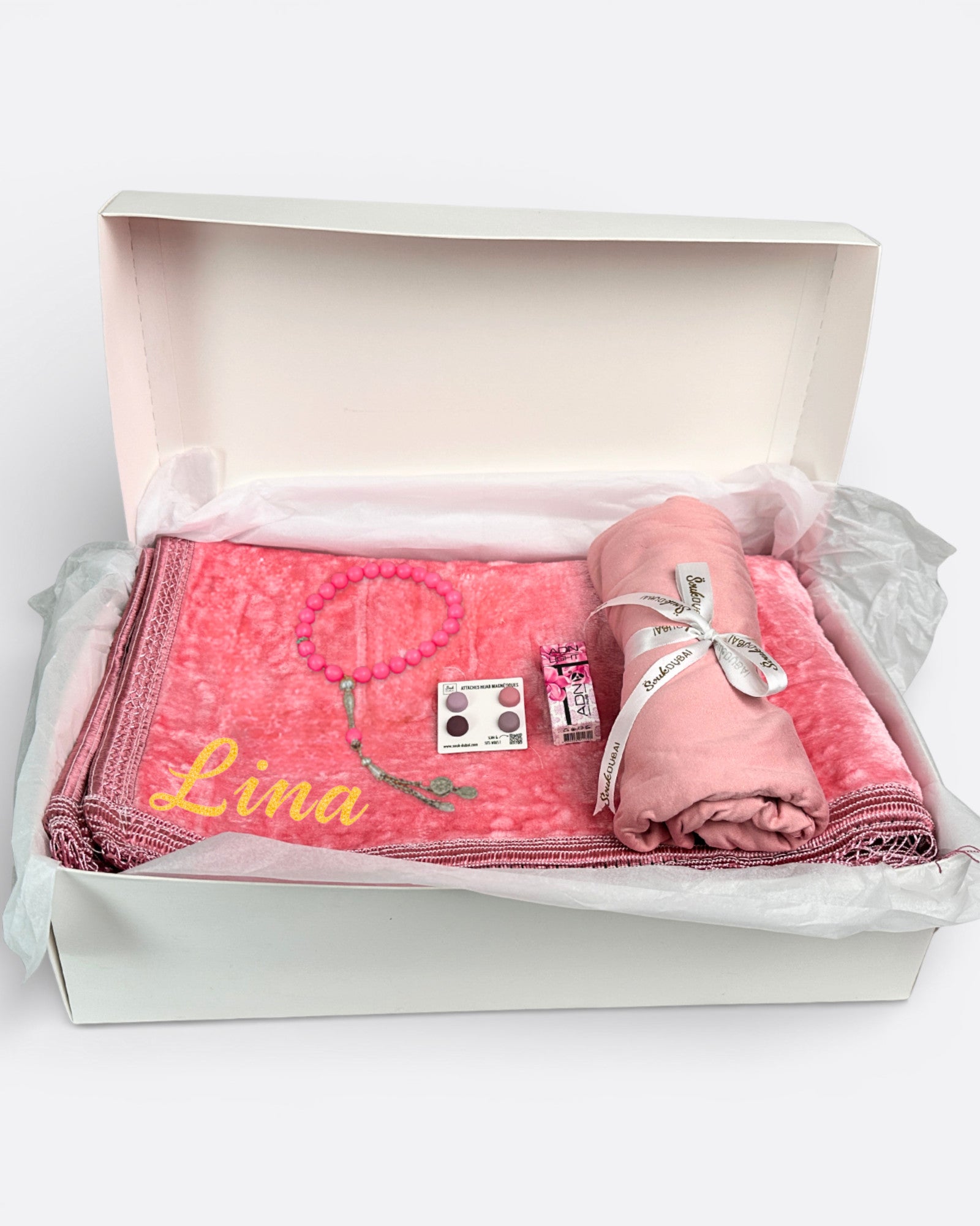 Coffret Spirituelle hijab - Rose