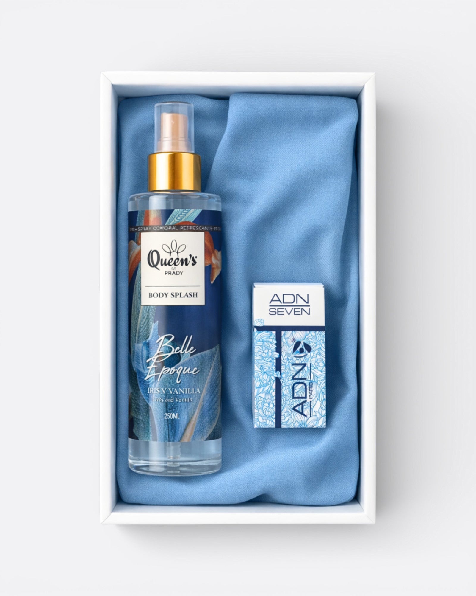 Coffret brume hijab Bleu