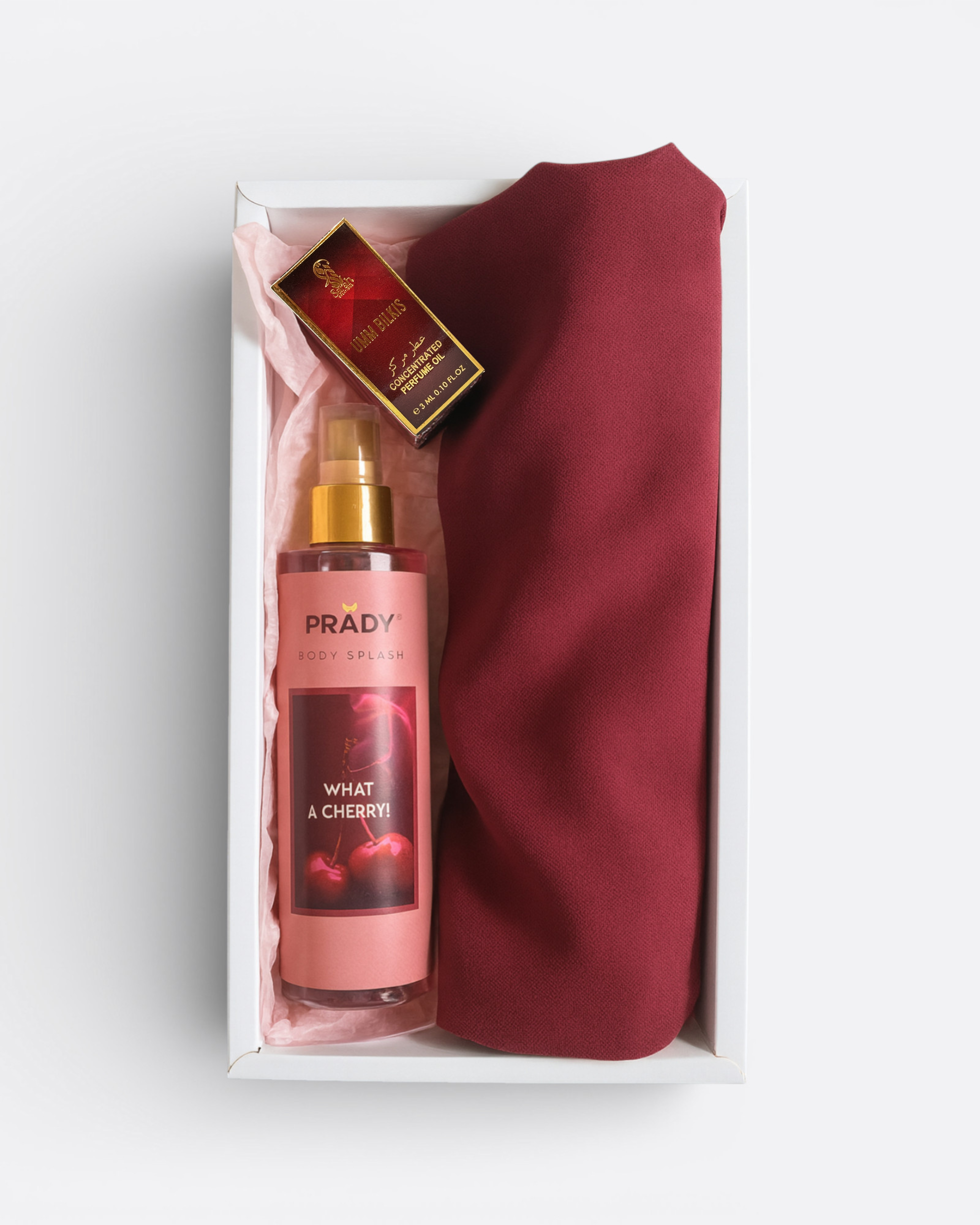 Coffret brume hijab Cherry