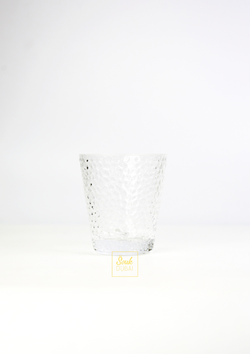 Lot de 6 larges verres transparents