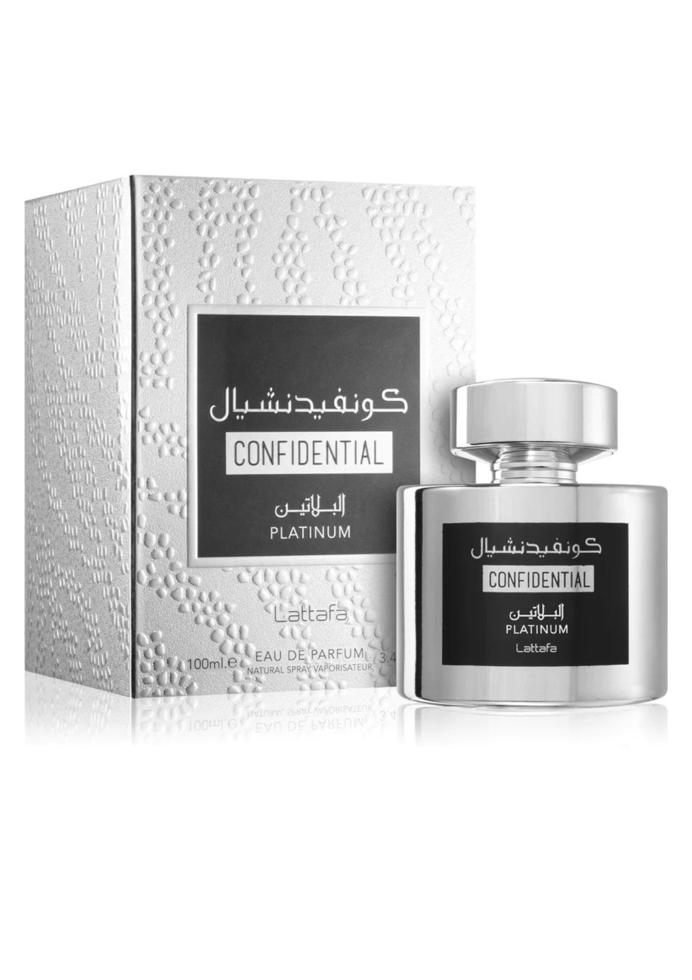 Confidential Platinum - Lattafa – produit proposé sur Souk Dubaï