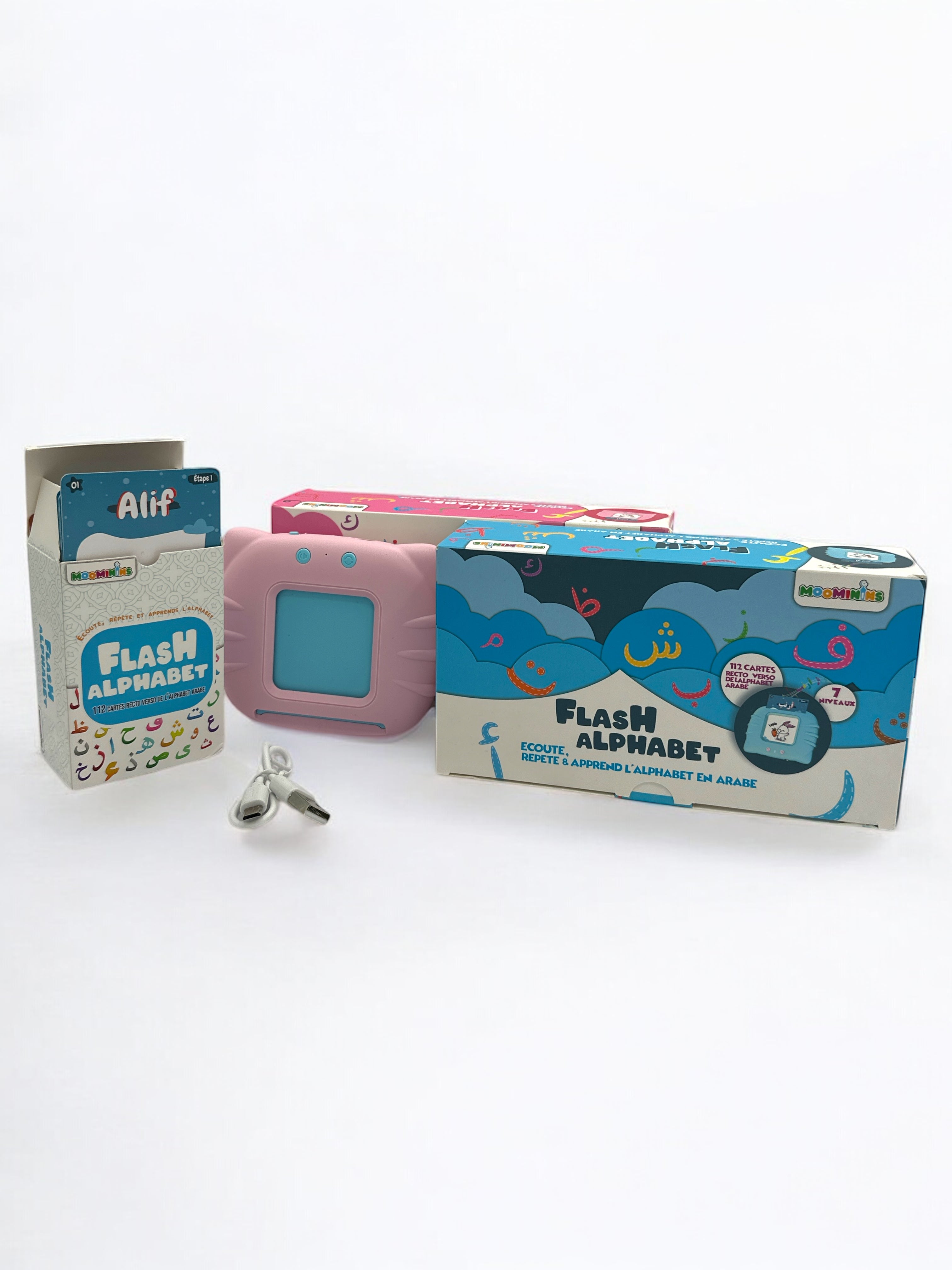Flash Alphabet : écoute, répète & apprends l'alphabet en Arabe – produit proposé sur Souk Dubaï