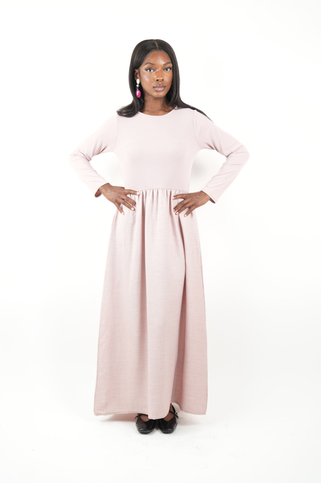 Robe manches longues