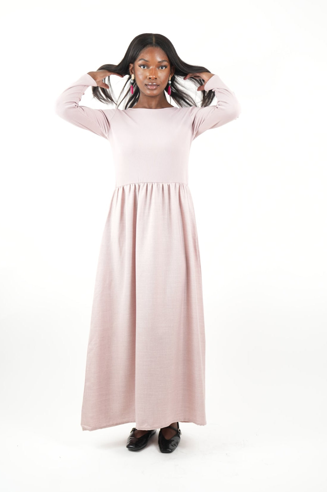 Robe manches longues