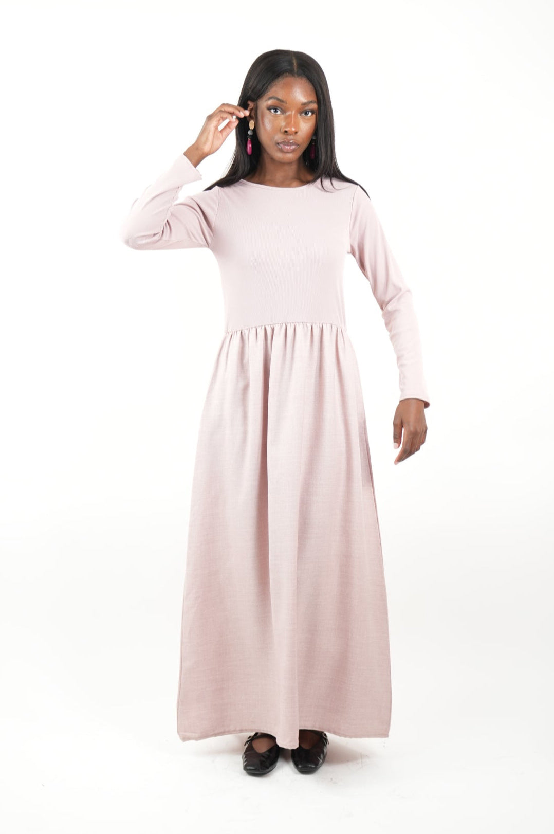 Robe manches longues