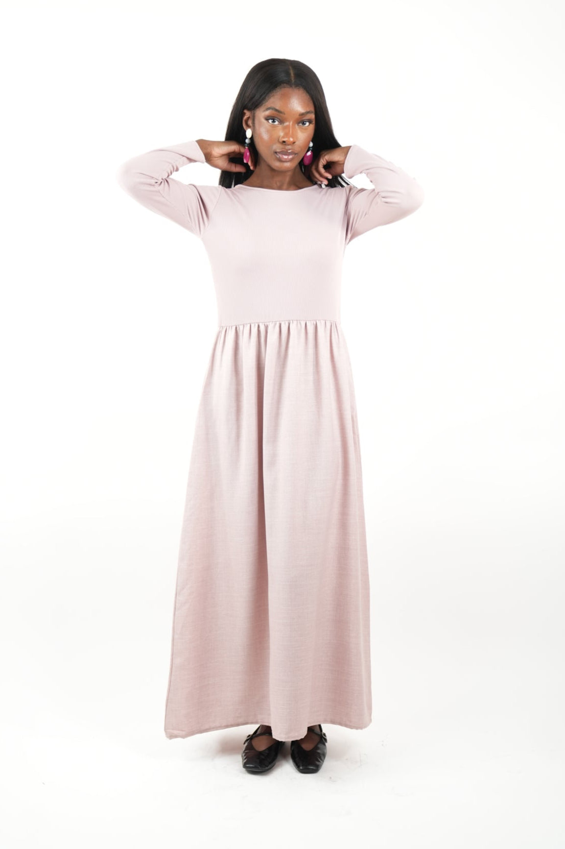 Robe manches longues