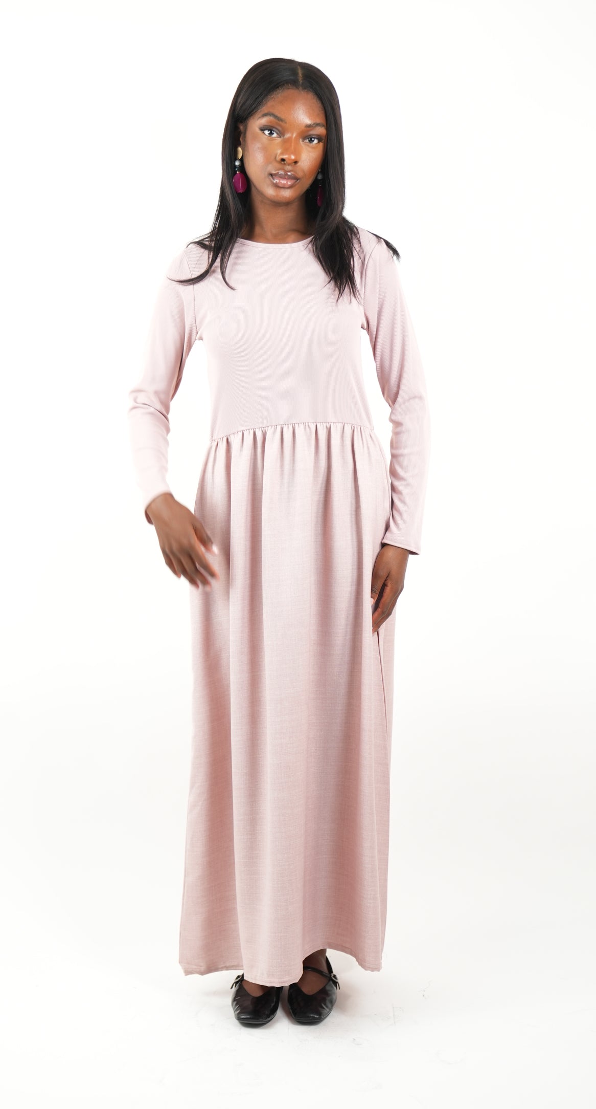 Robe manches longues