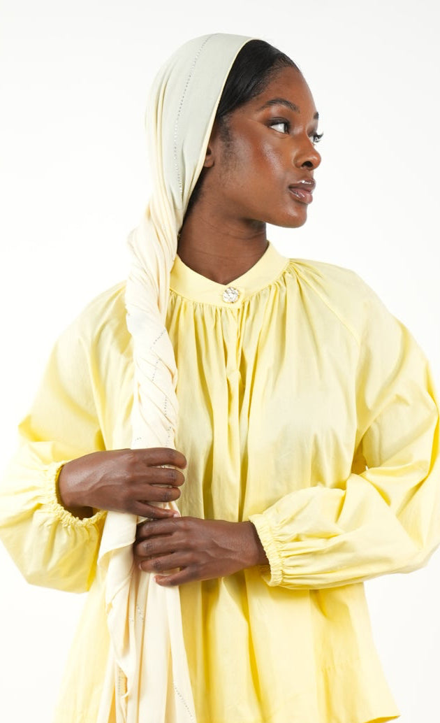 Hijab jersey premium avec strass