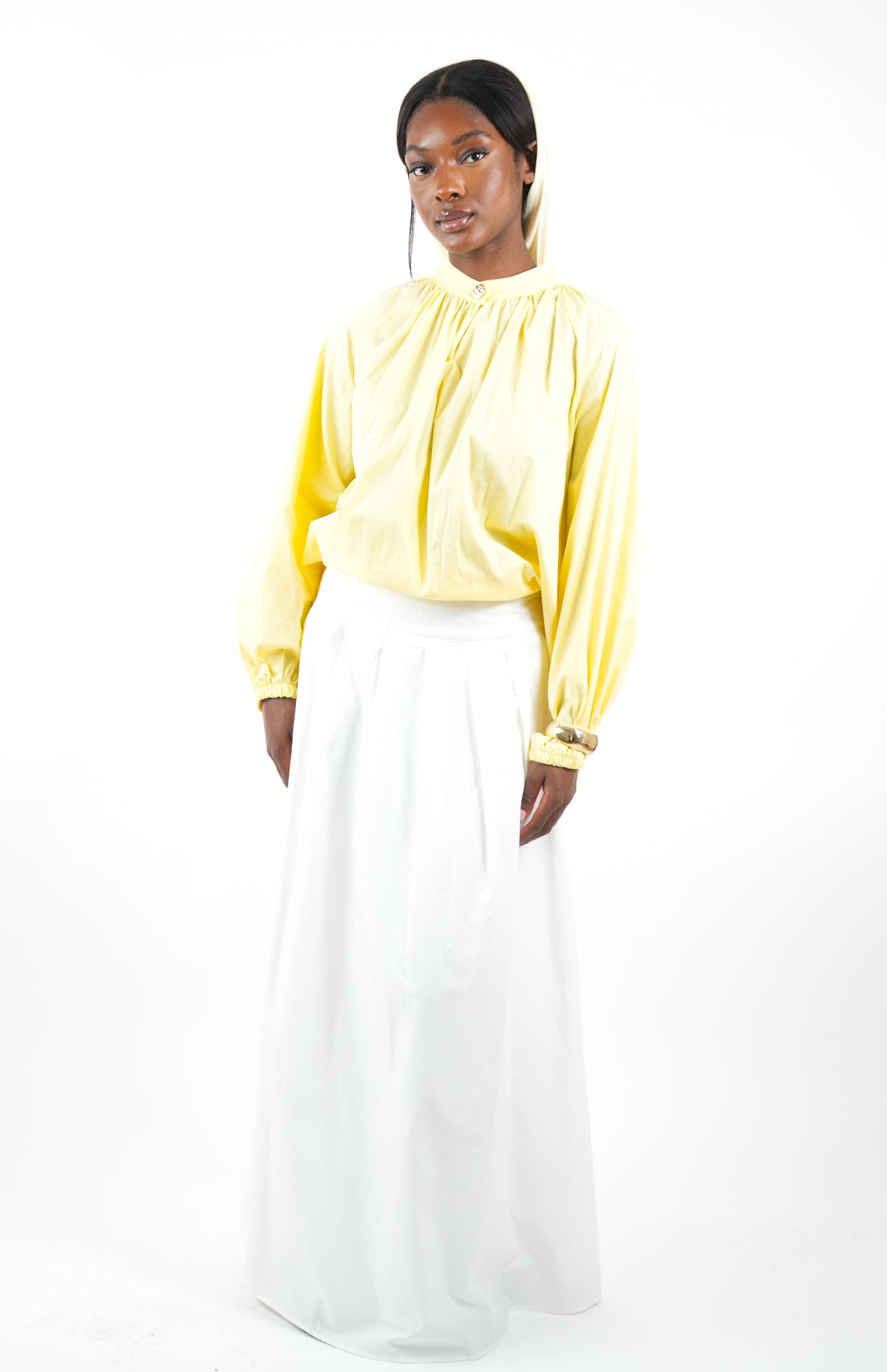 Jupe longue trapèze