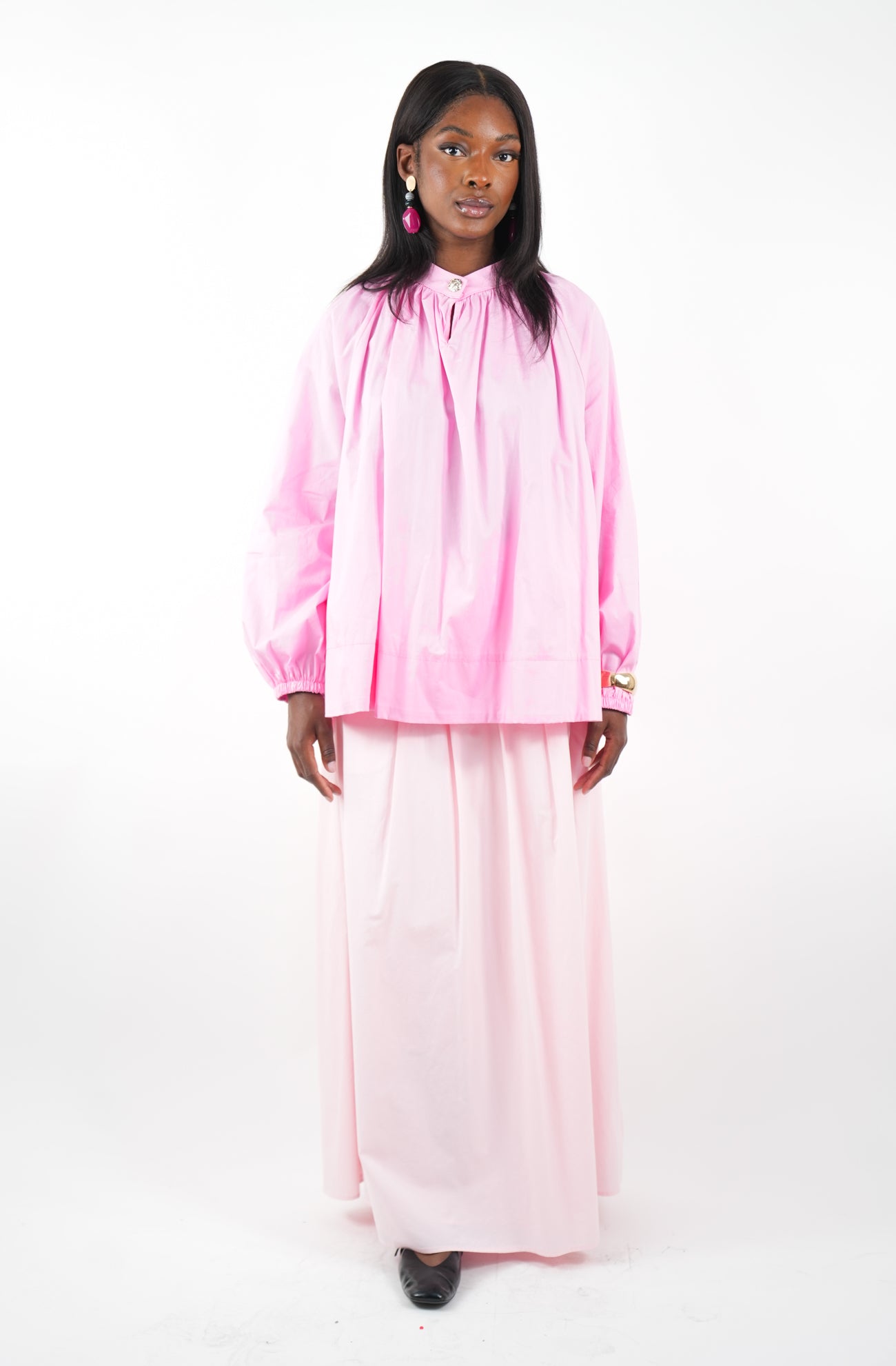 Jupe longue trapèze