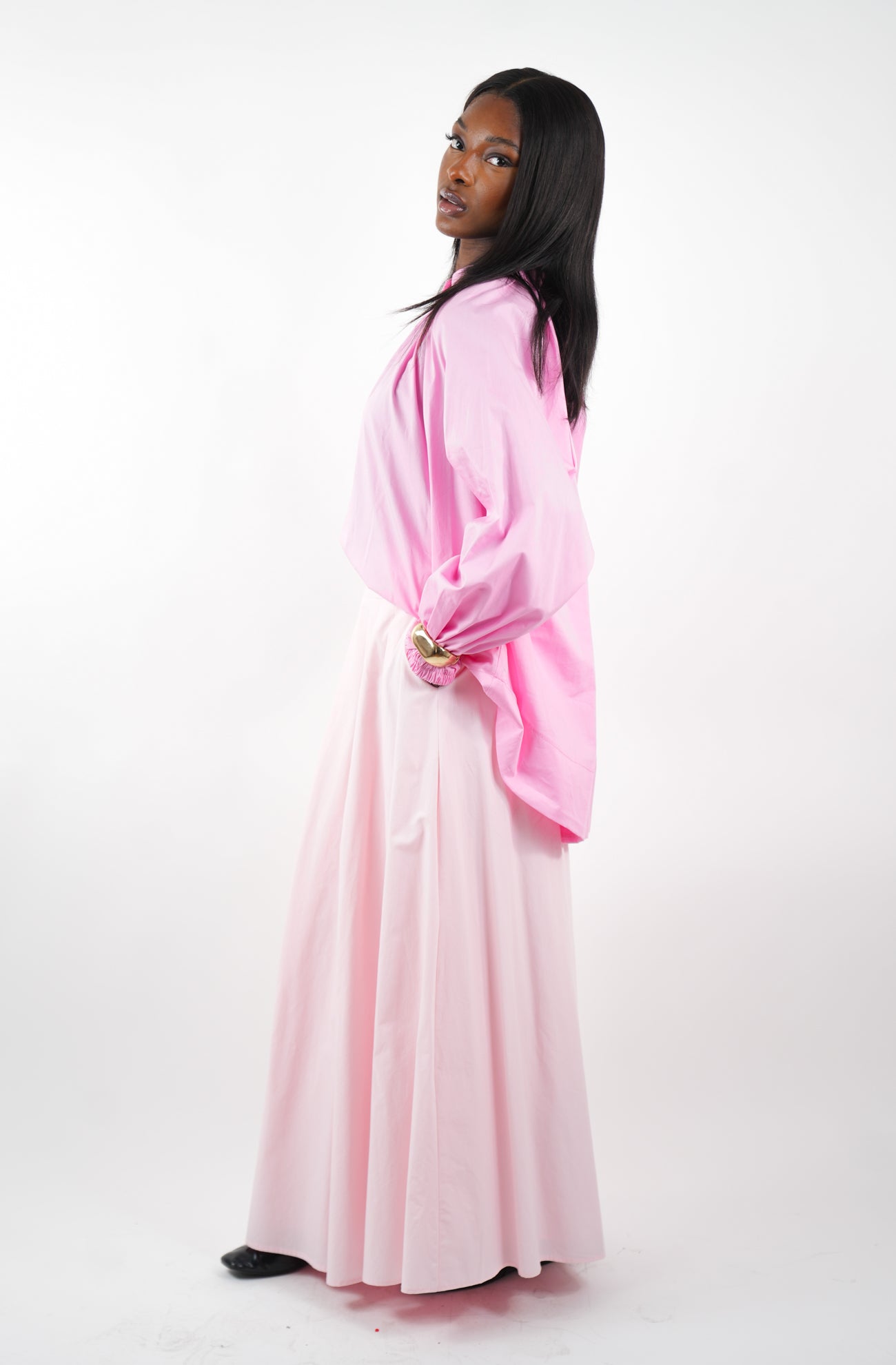 Jupe longue trapèze