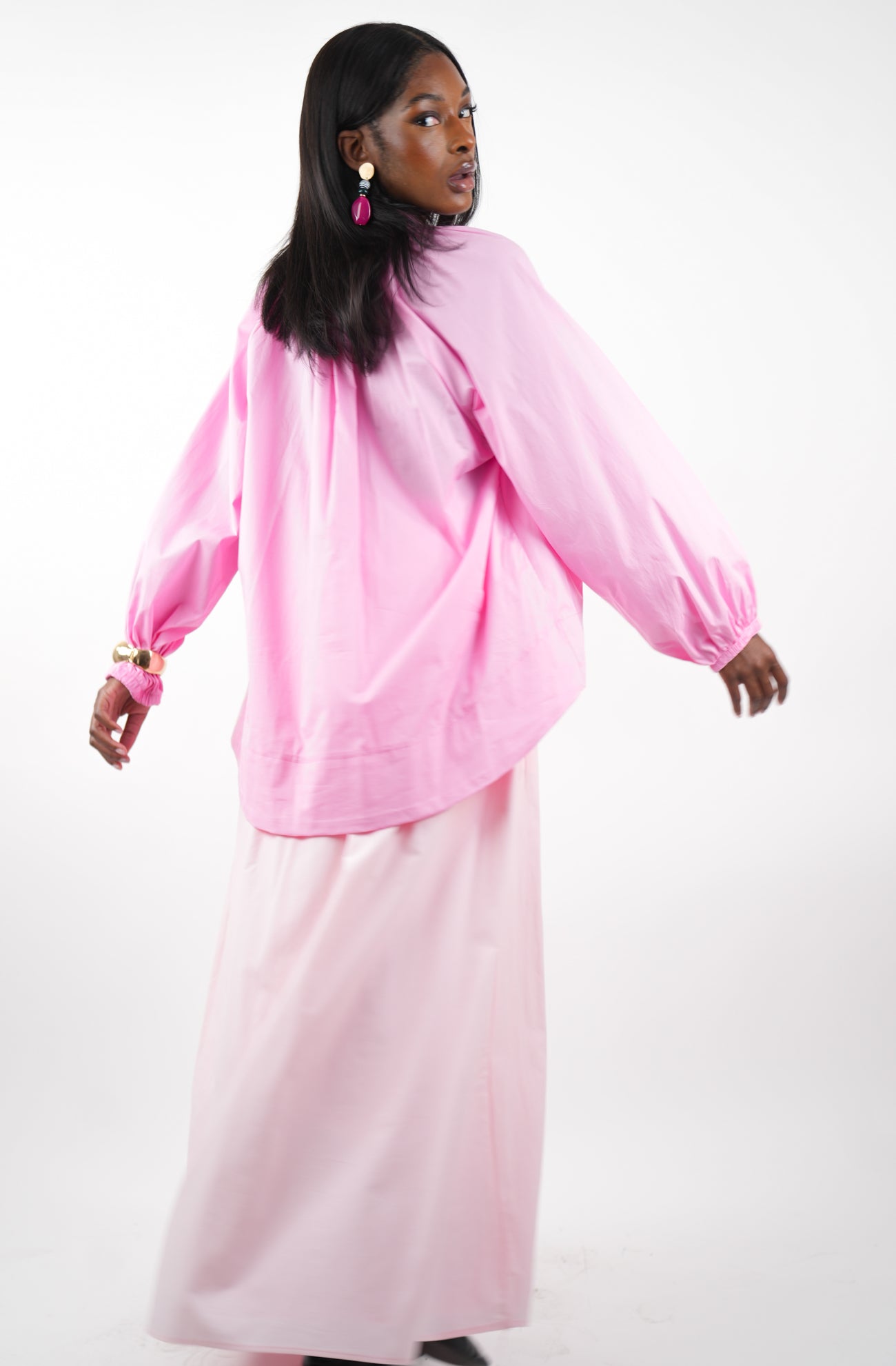 Jupe longue trapèze