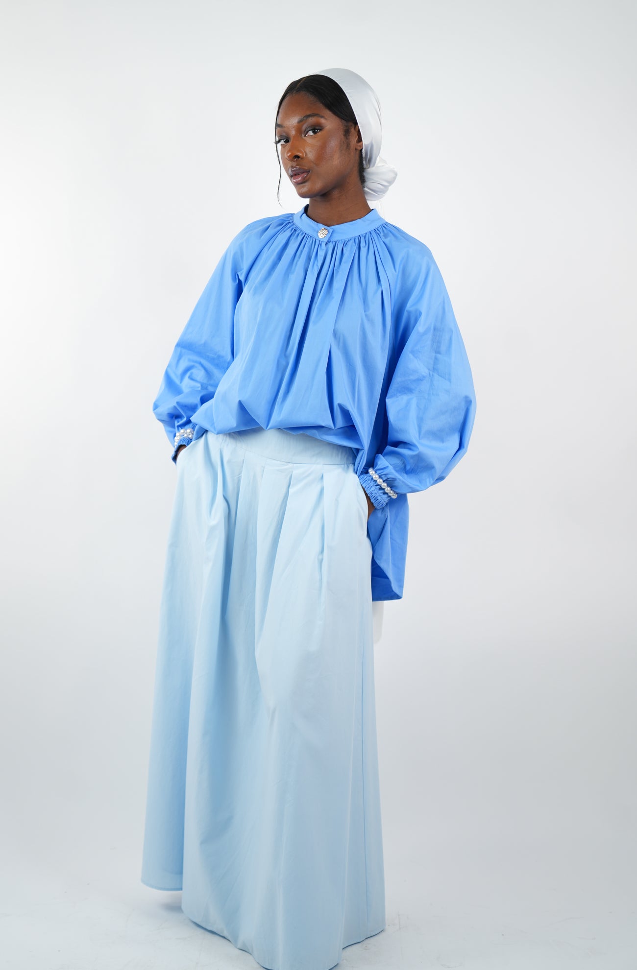 Jupe longue trapèze