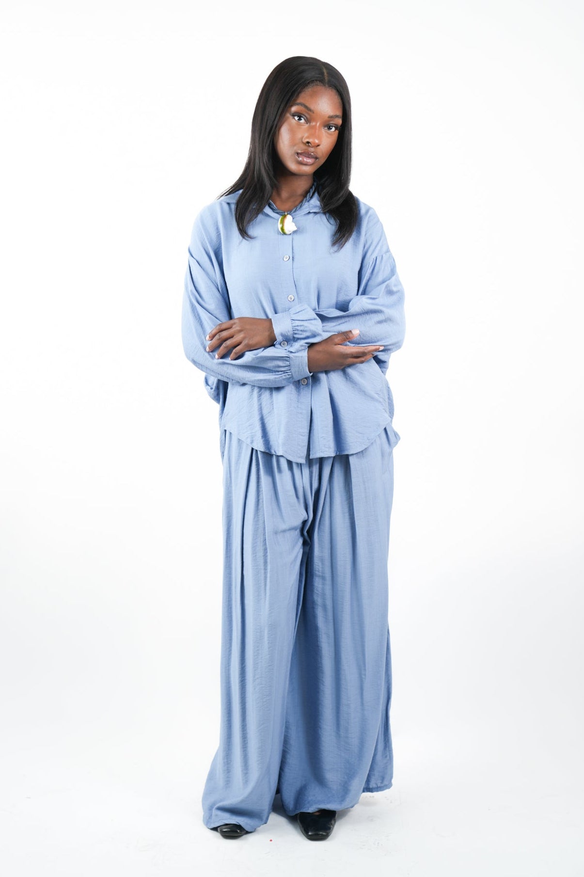 Ensemble chemise & Pantalon Palazzo