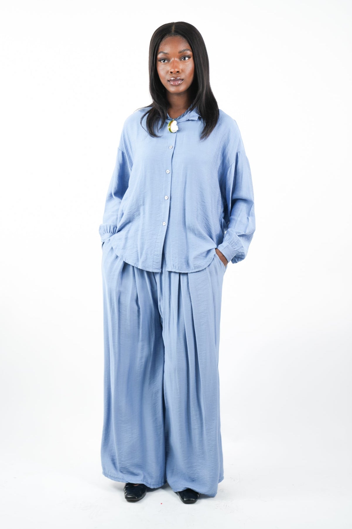 Ensemble chemise & Pantalon Palazzo