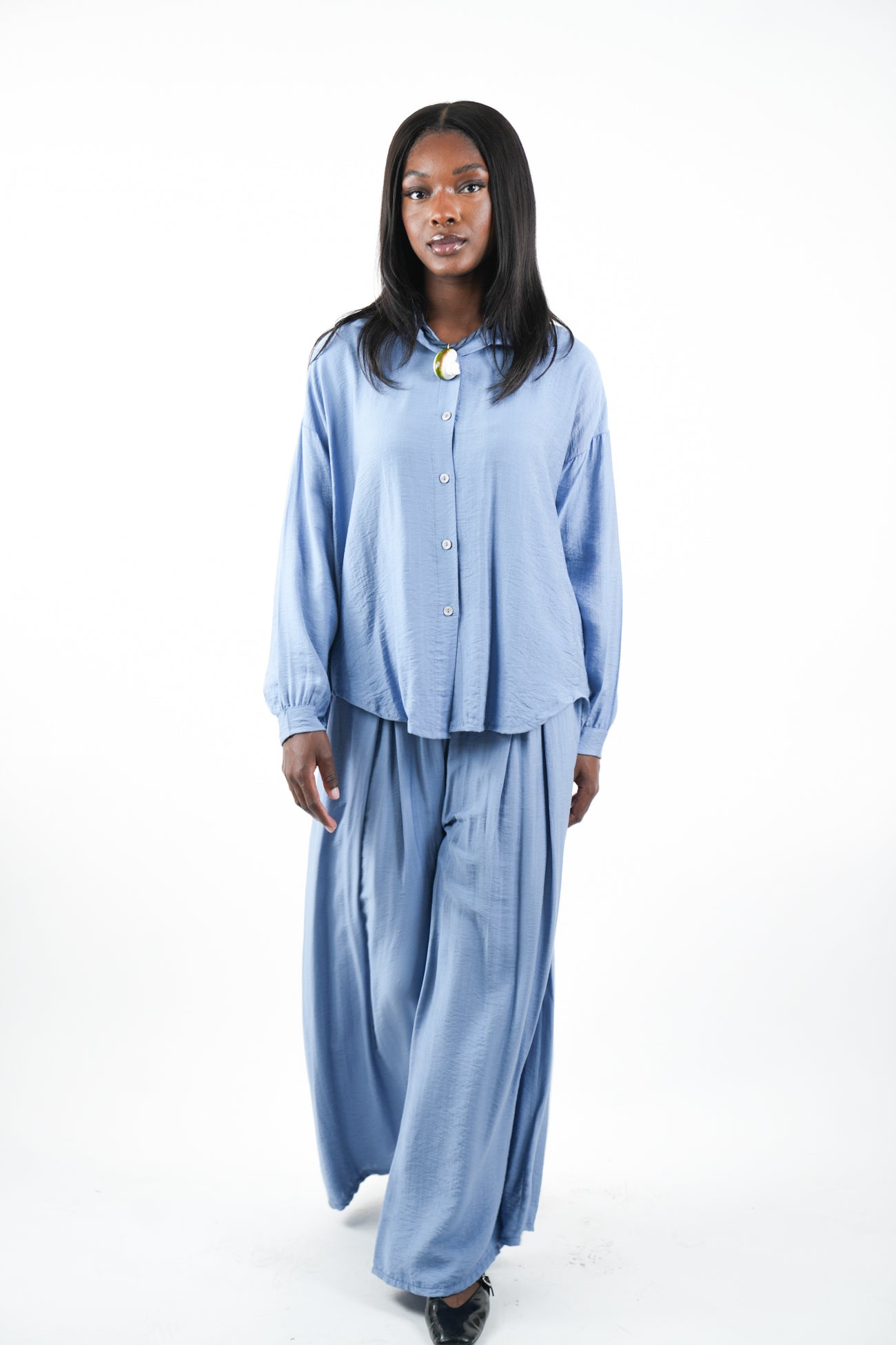 Ensemble chemise & Pantalon Palazzo