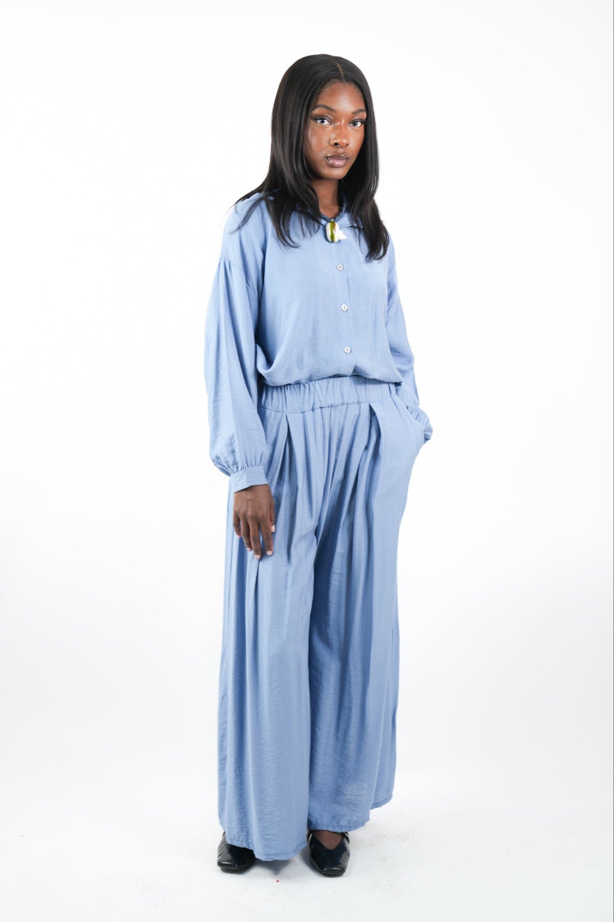 Ensemble chemise & Pantalon Palazzo