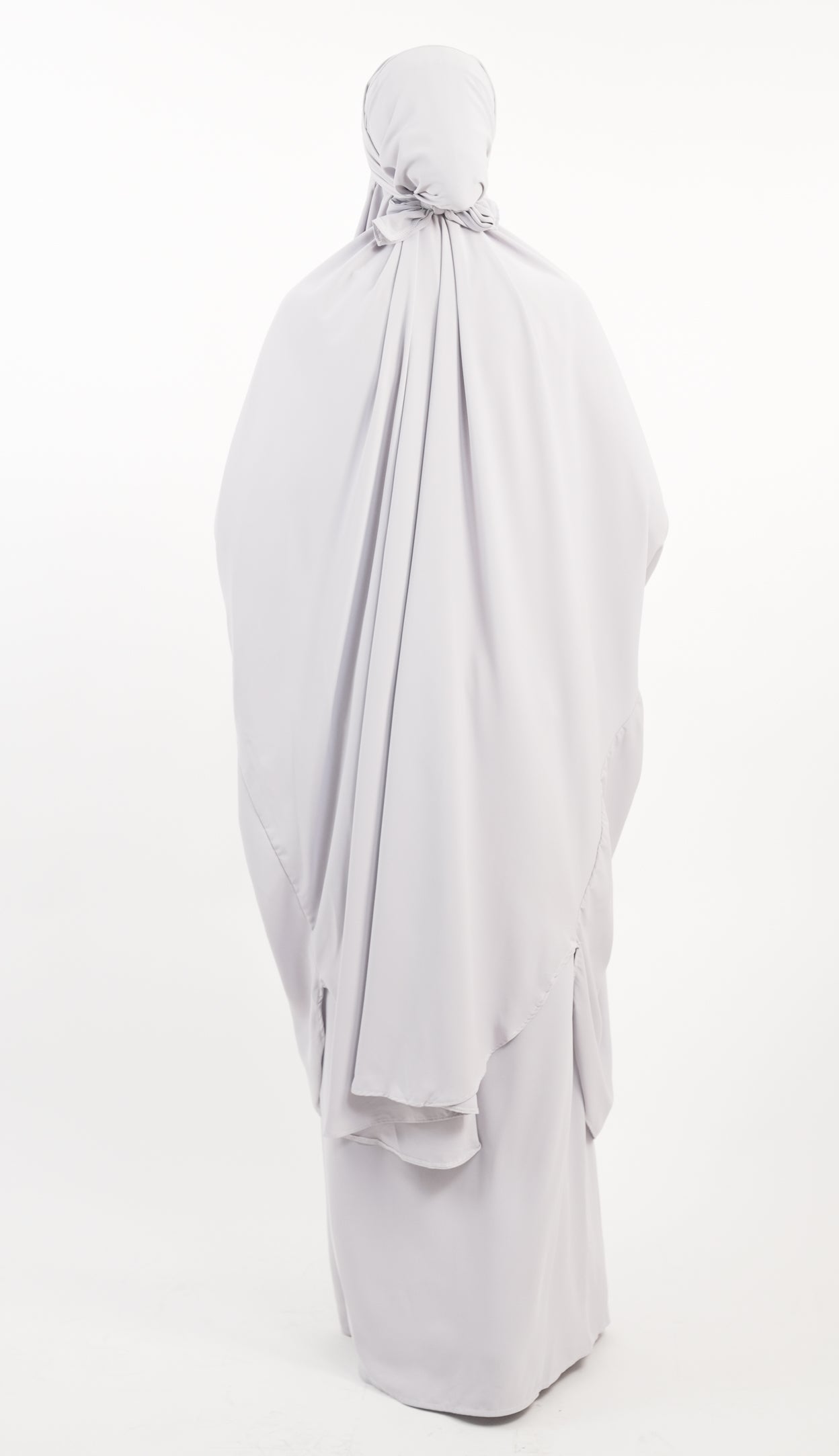 Jilbab jupe 2 pièces avec manches élastiques