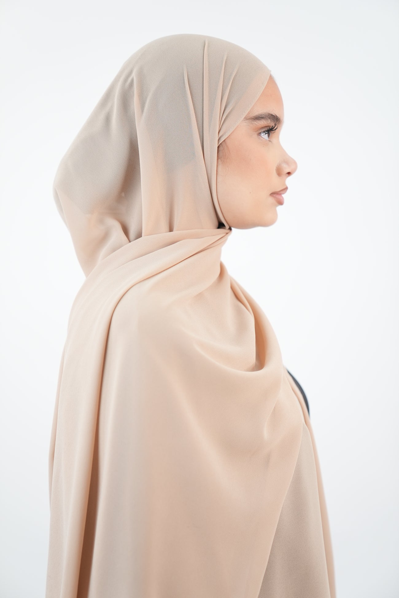 Hijab Mousseline opaque