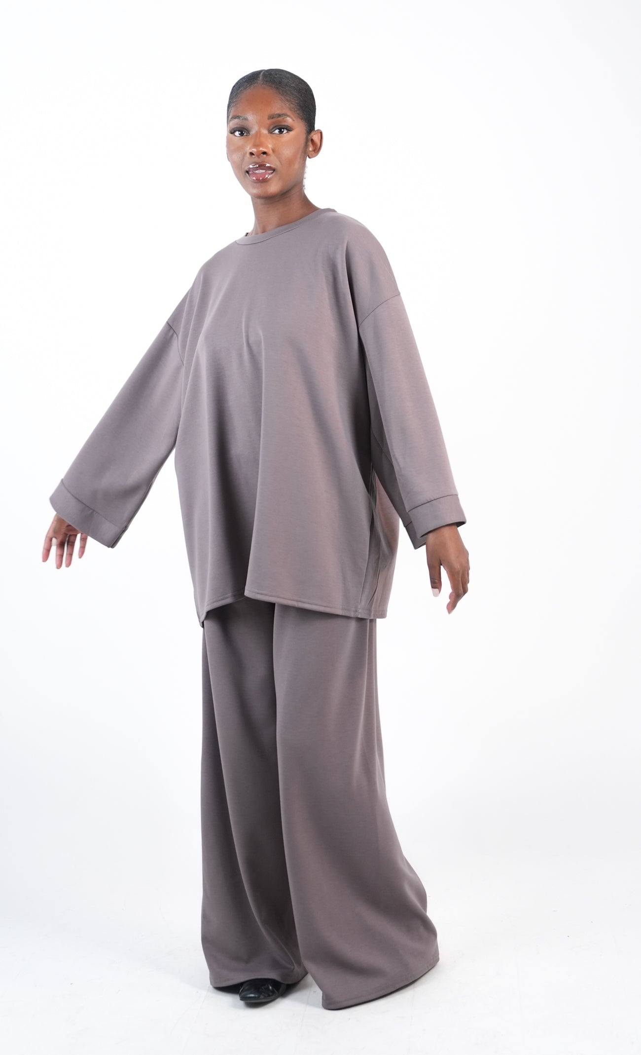 Ensemble jogging coupe droite