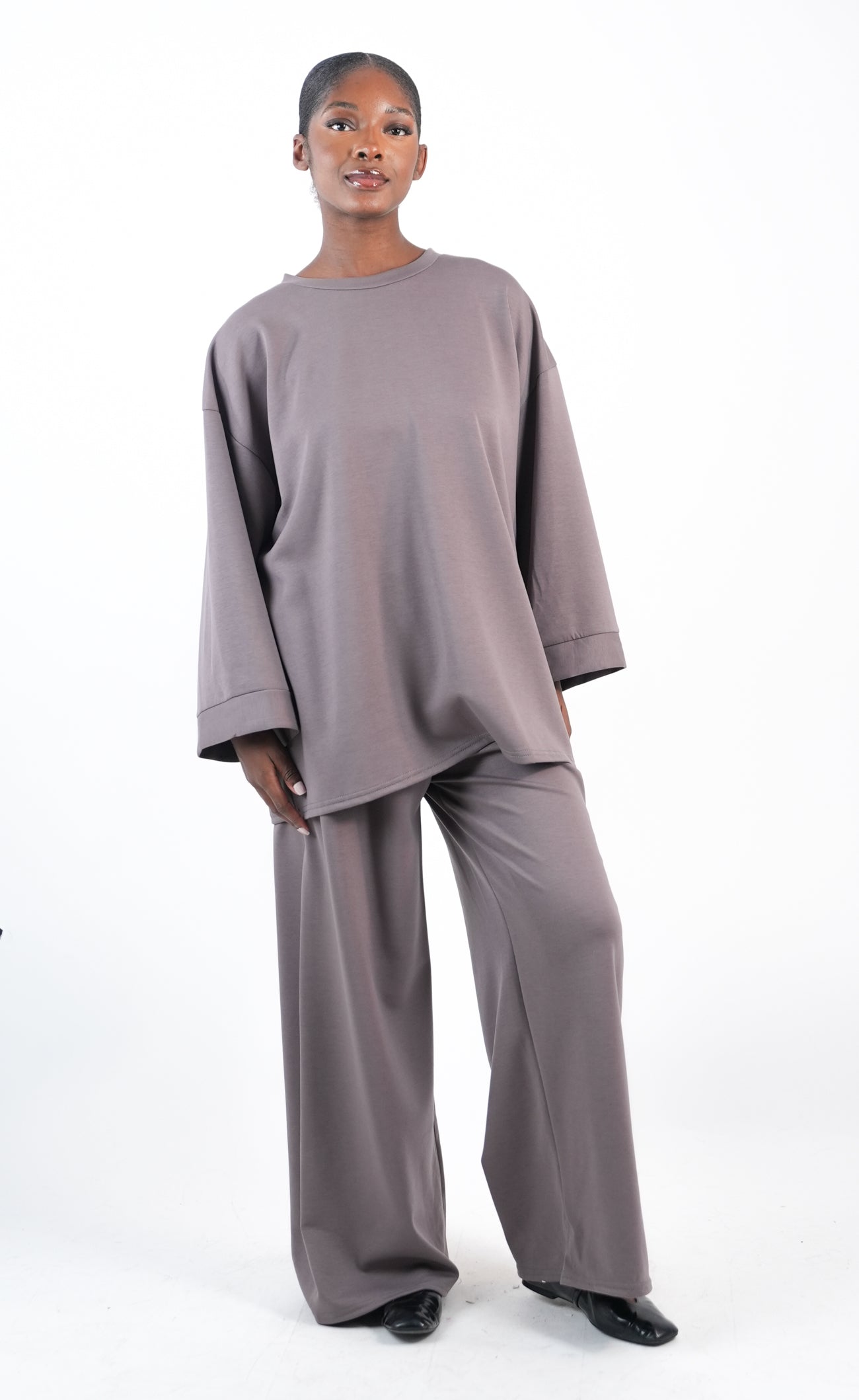 Ensemble jogging coupe droite