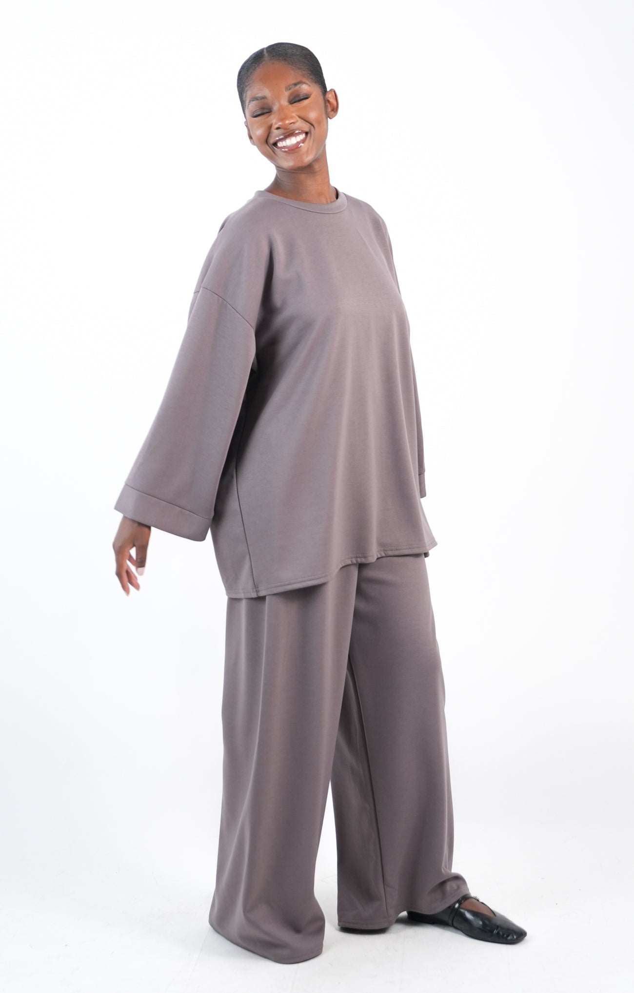 Ensemble jogging coupe droite