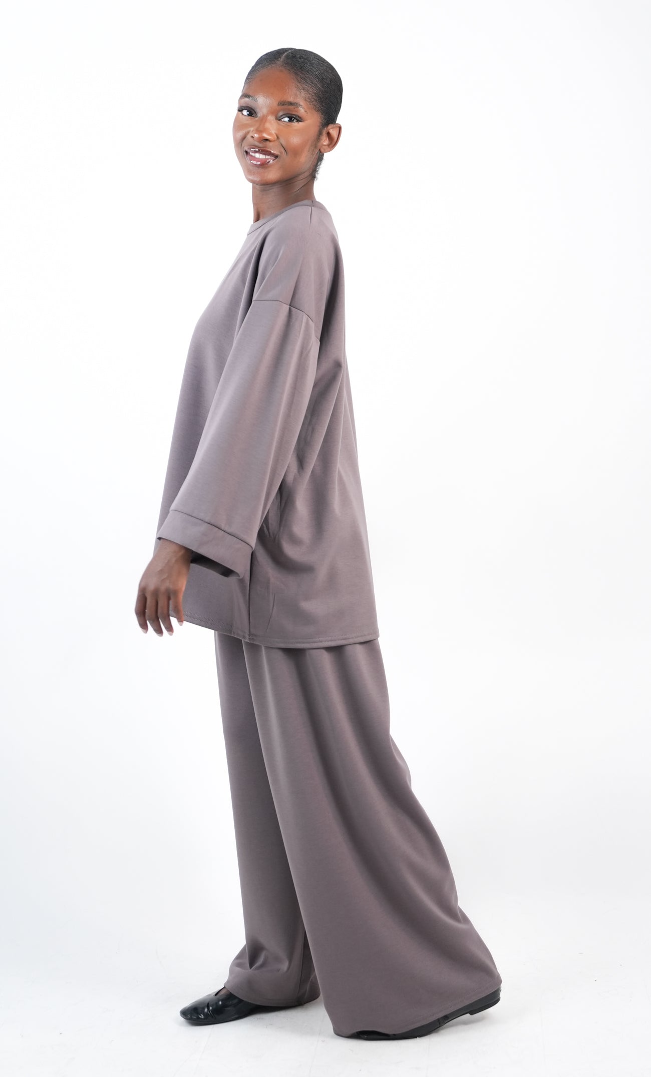 Ensemble jogging coupe droite