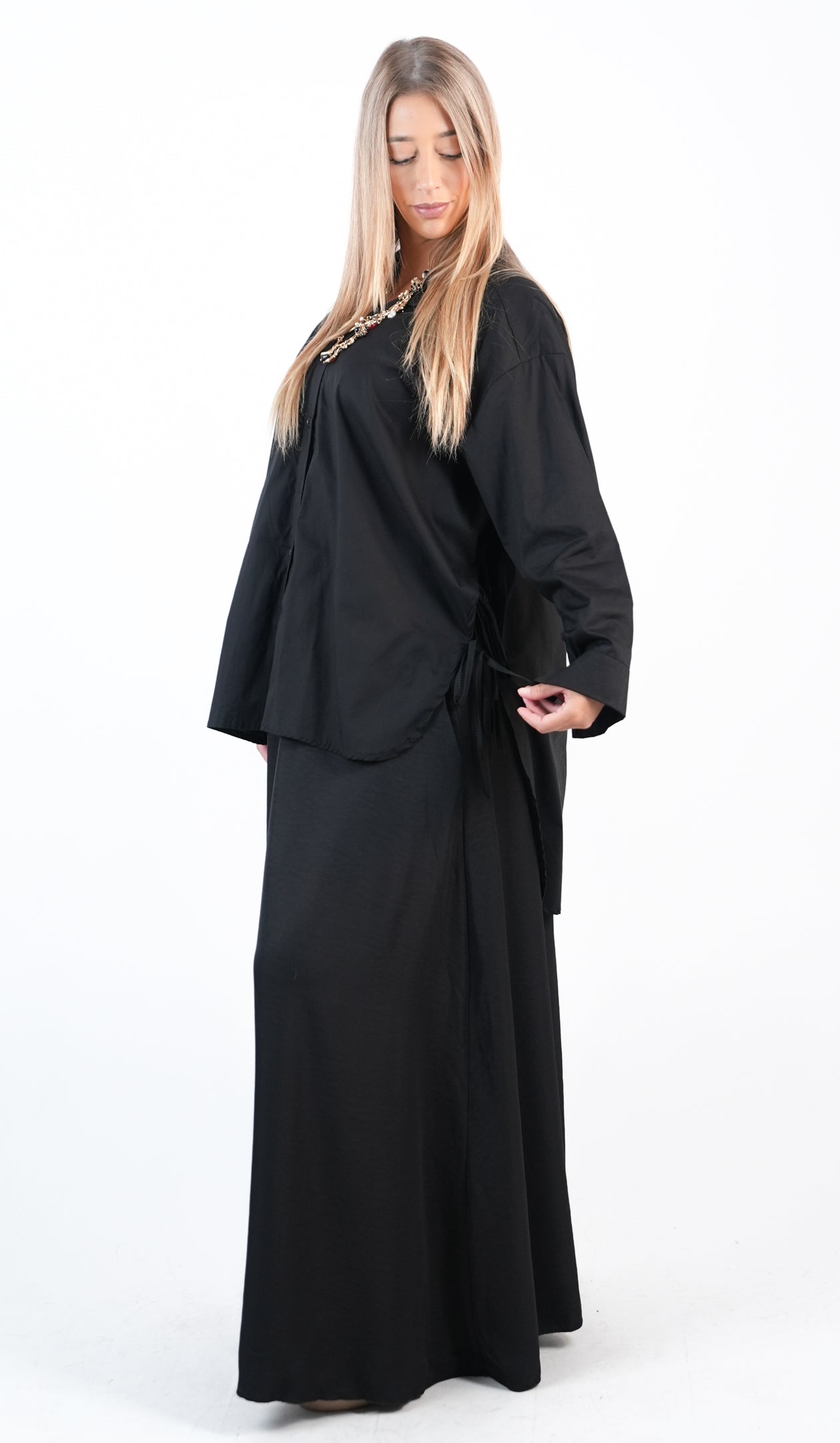 Chemise ample jouable sur les cotés