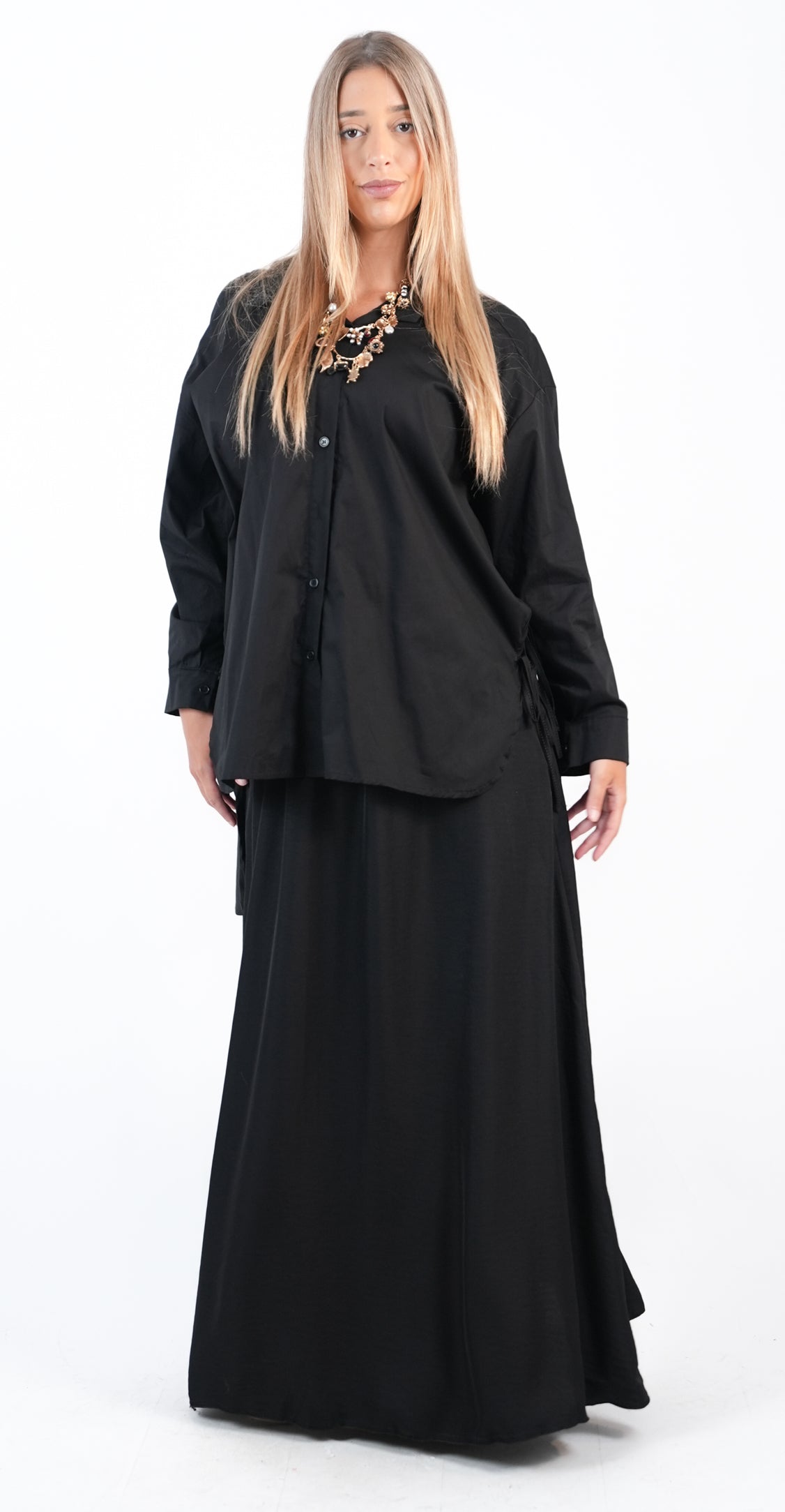 Chemise ample jouable sur les cotés