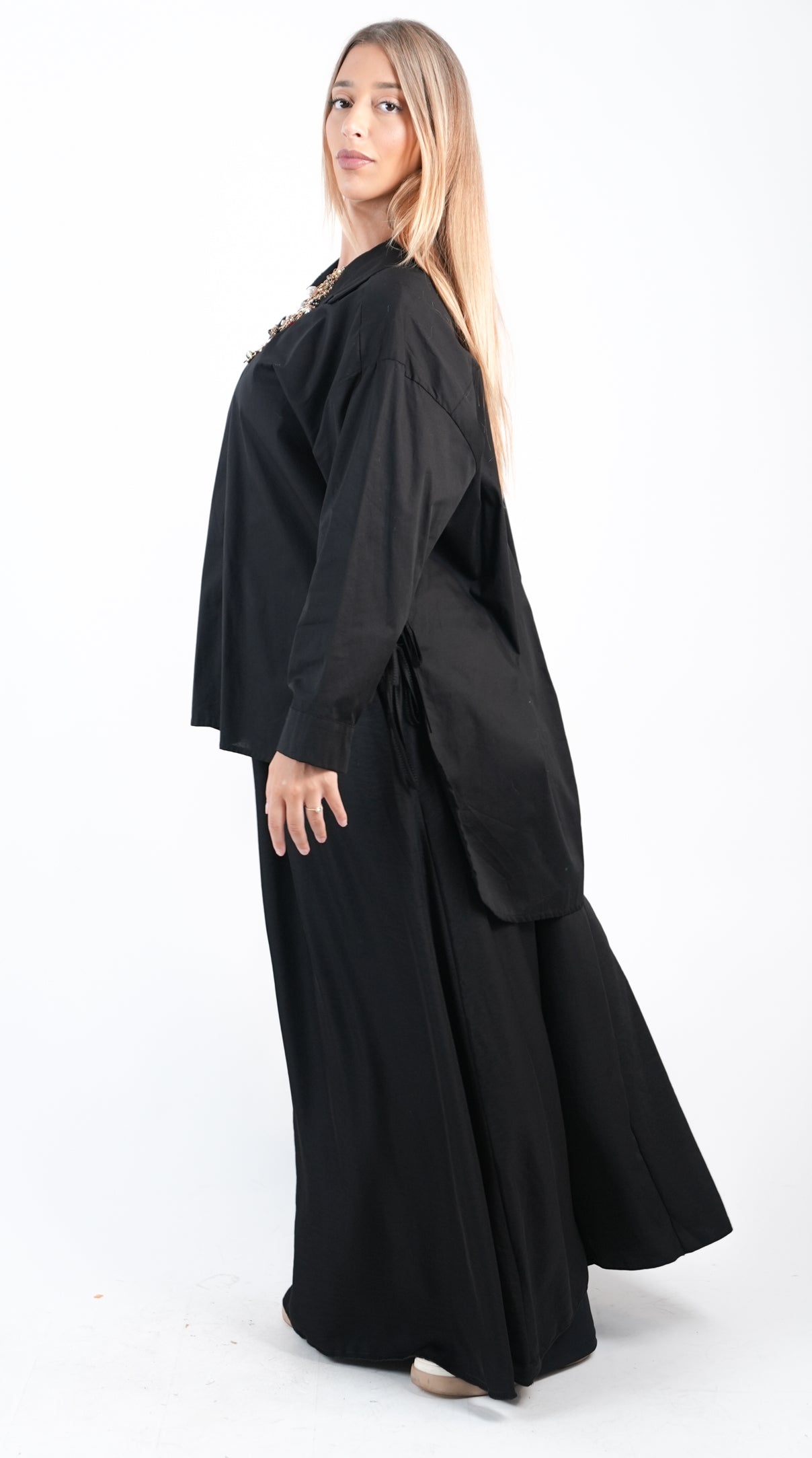 Chemise ample jouable sur les cotés