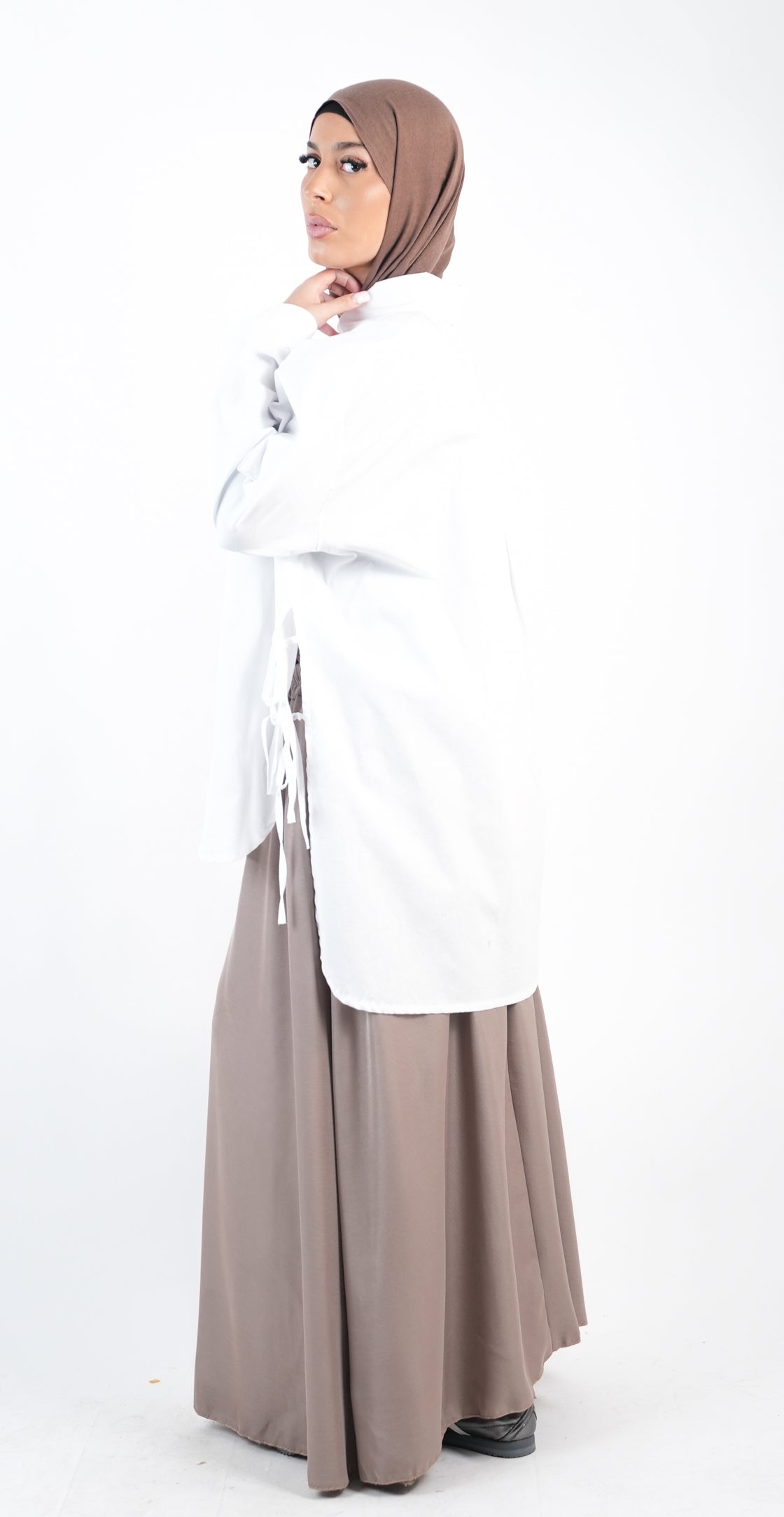 Chemise ample jouable sur les cotés