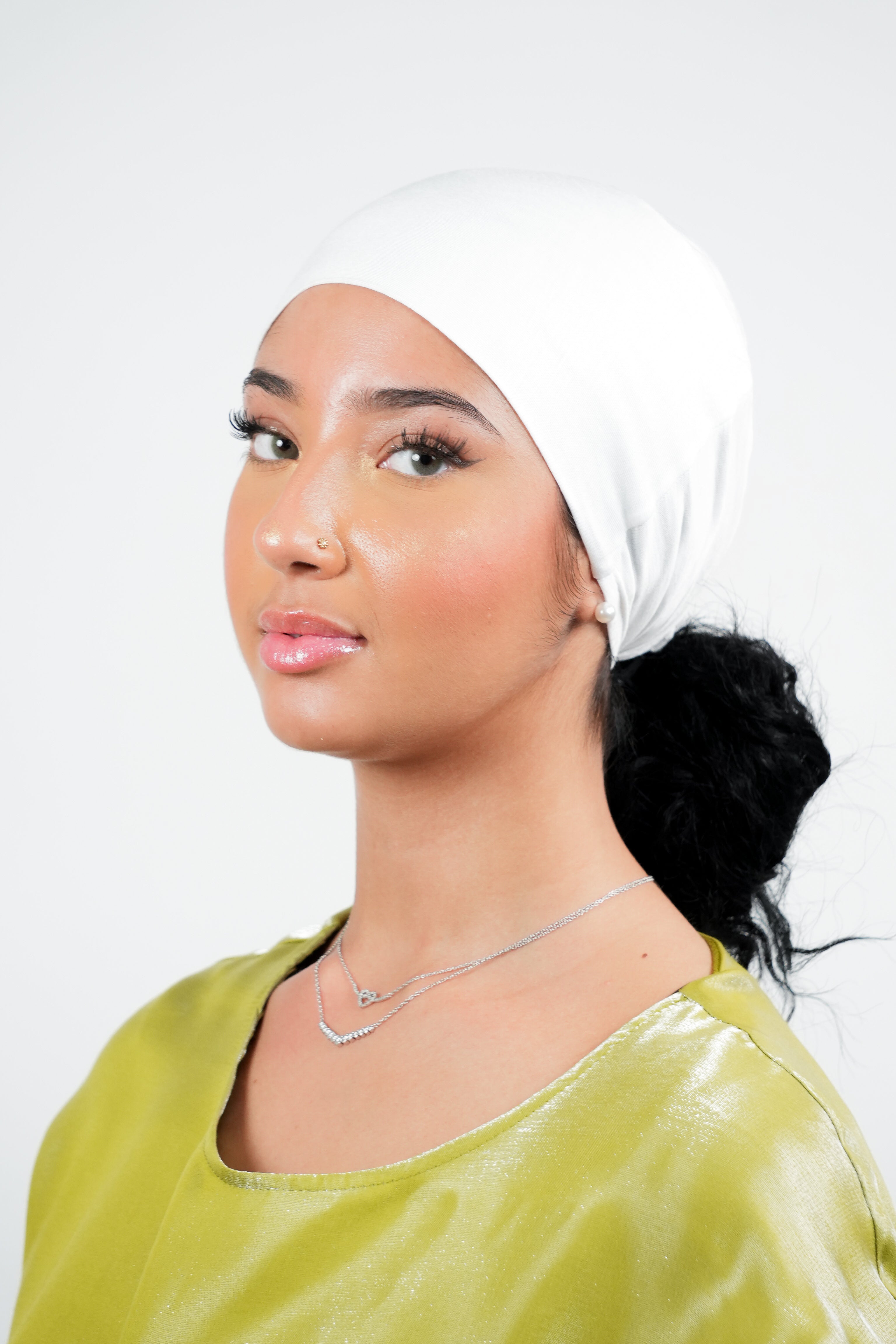 Bonnet à nouer sous-hijab luxe