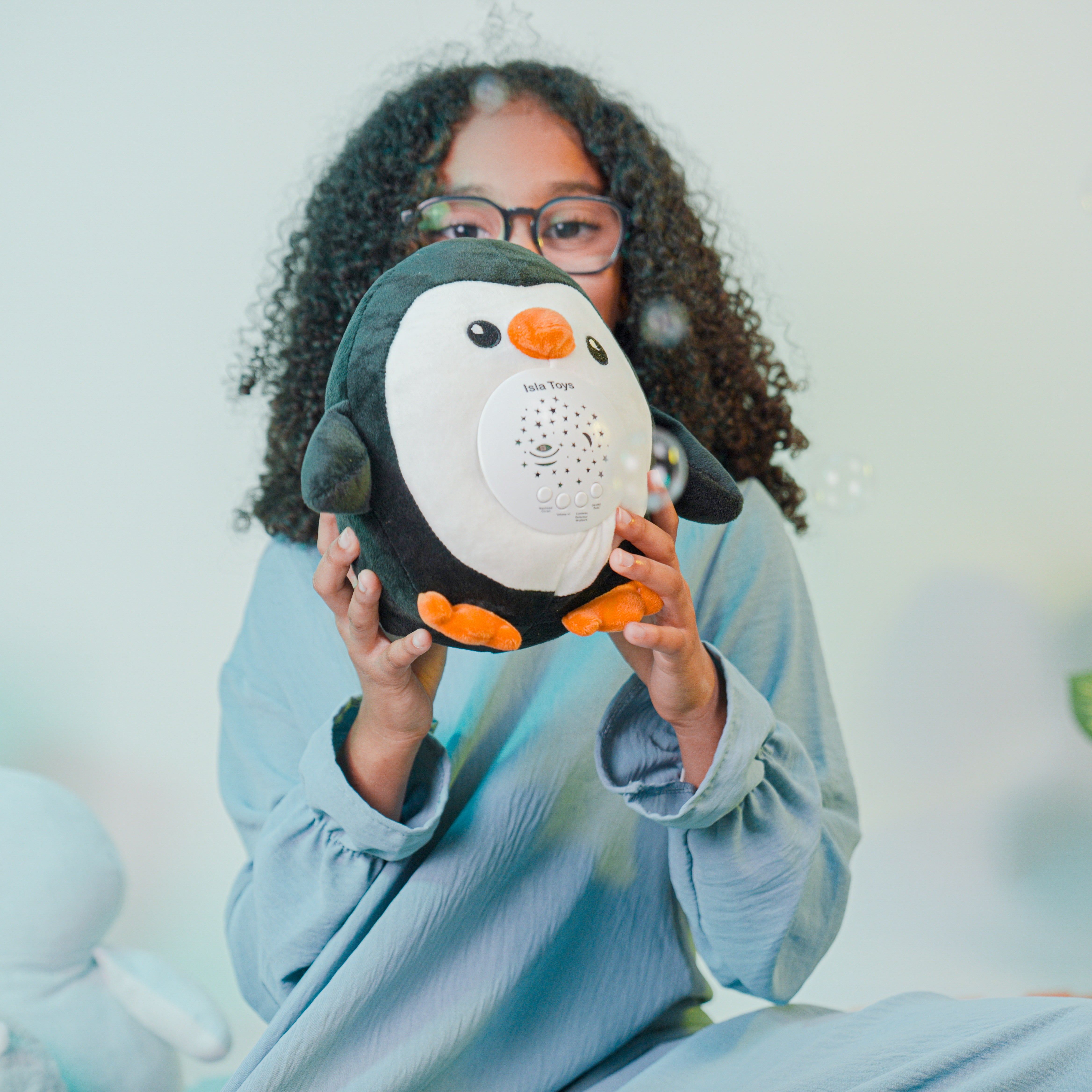 Peluche Pingouin veilleuse coranique