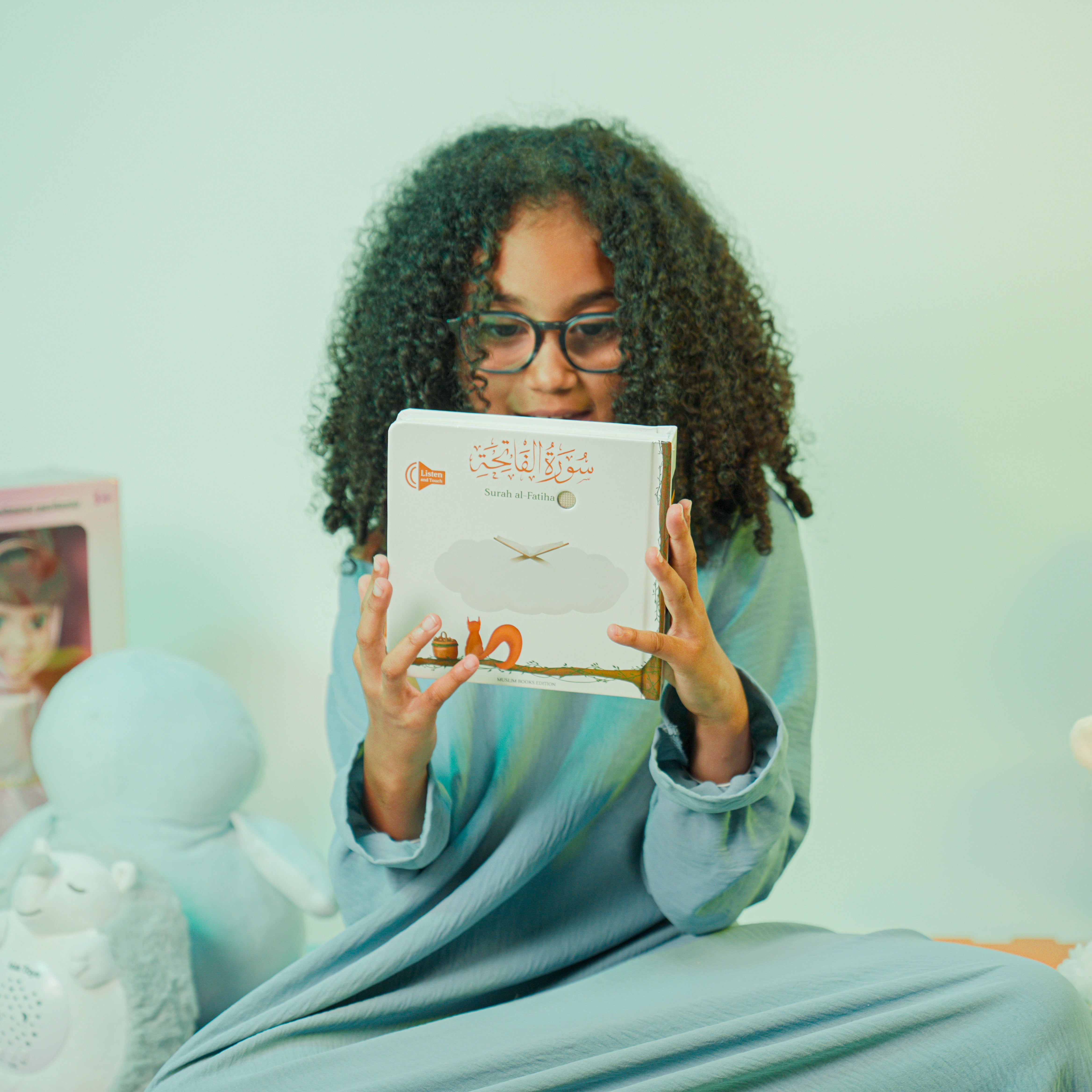 Ouvrage intitulé « Sourate Al Fatiha - Livre Sonore », idéal pour approfondir sa foi