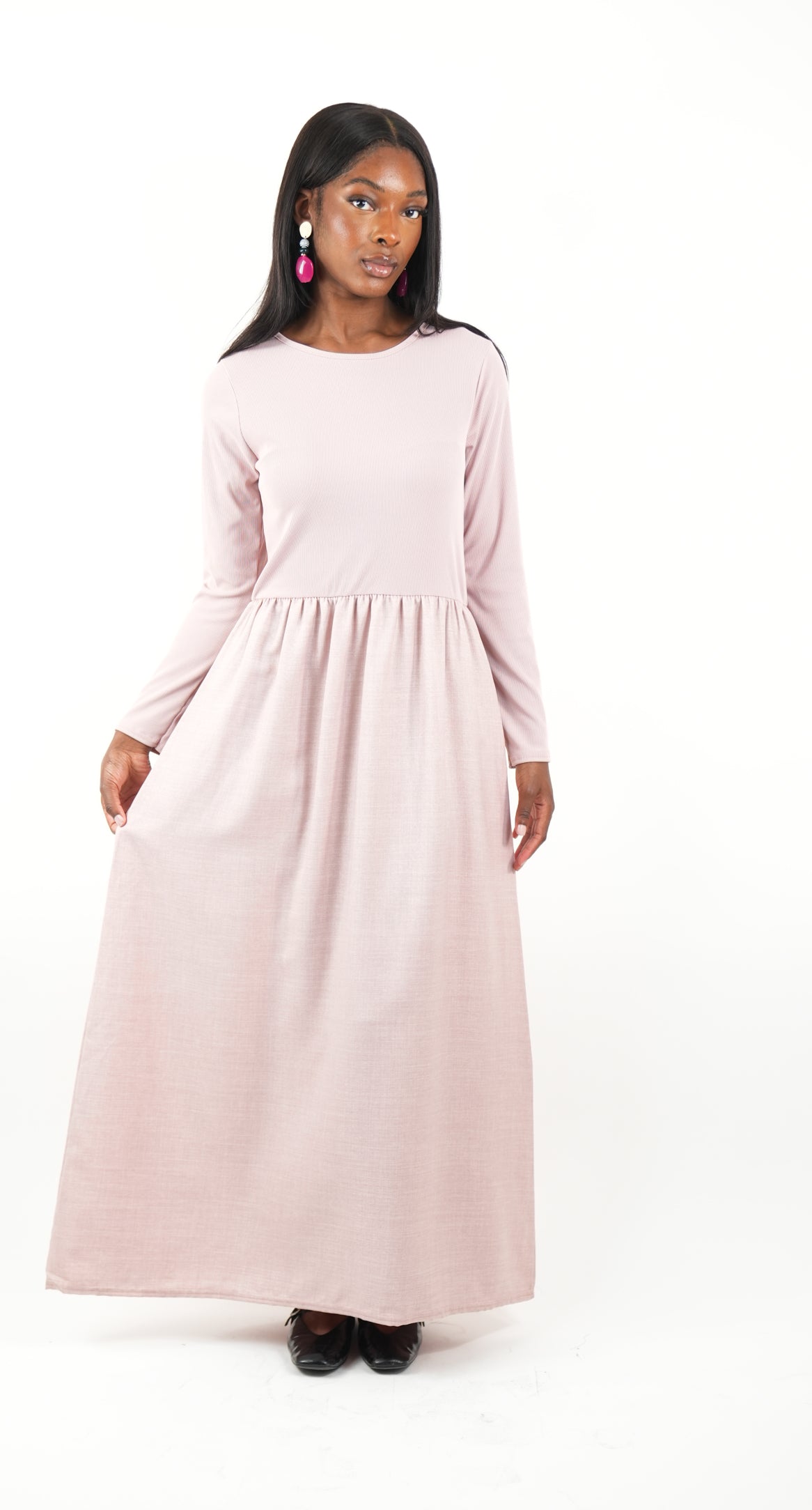 Robe manches longues