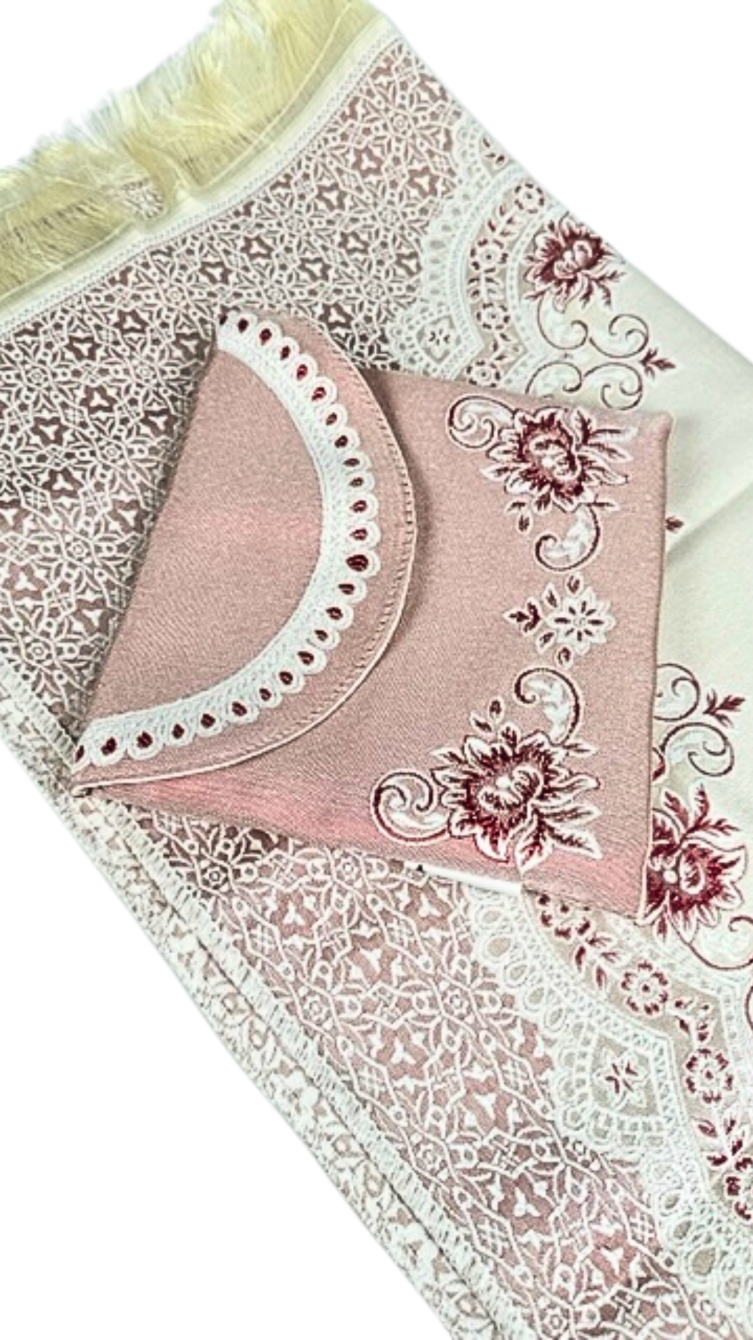 Tapis de prière en poche effet Soie