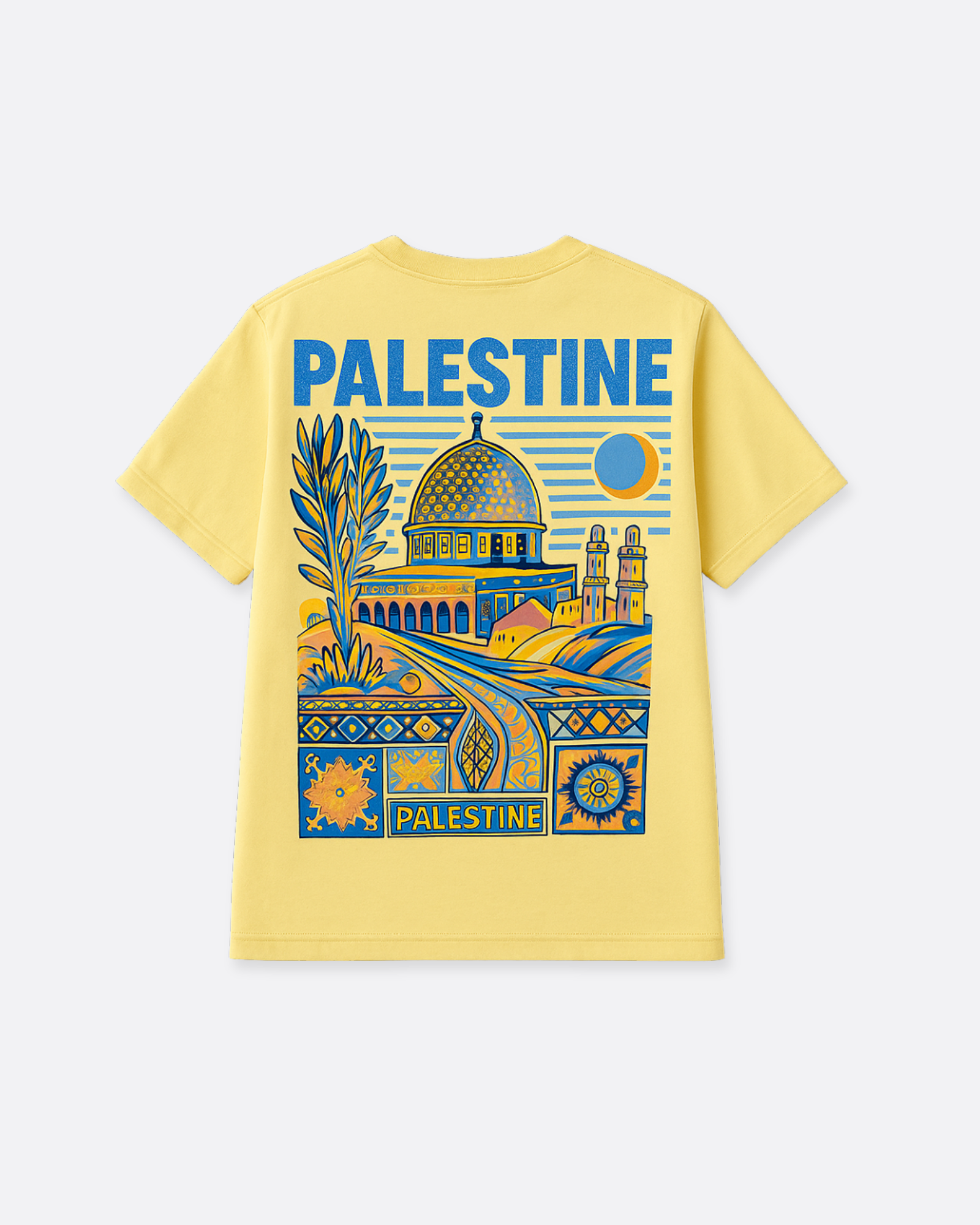 T-shirt unisexe "Palestine" – Style graphiques orientales