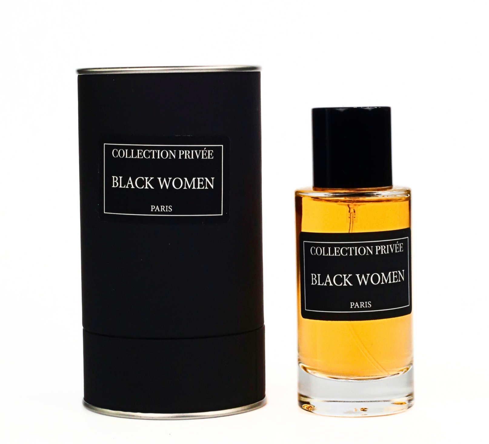 Parfum BLACK WOMEN - Collection Privée Paris 50 ml – fragrance élégante, parfaite pour les amateurs de musc