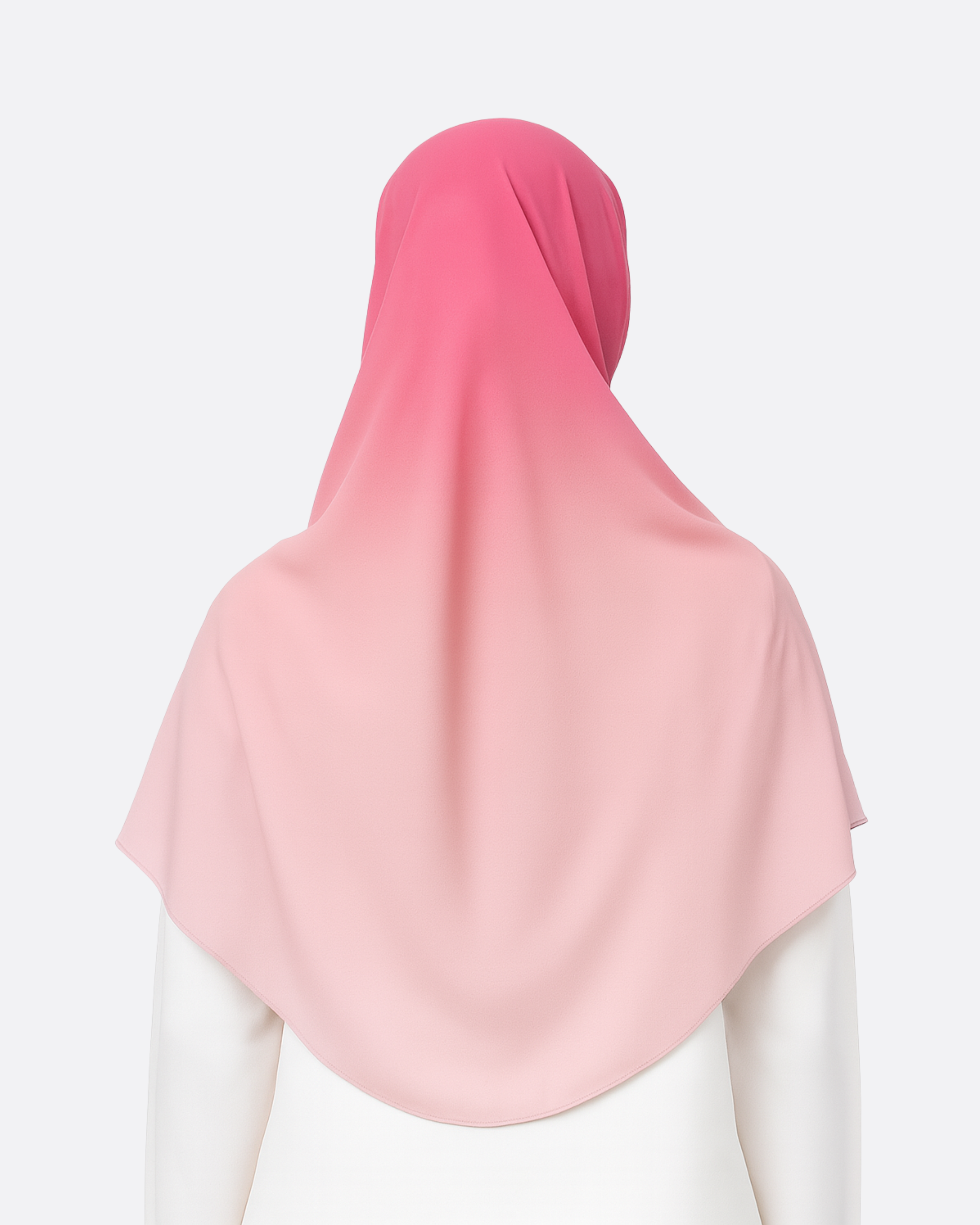 Hijab opaque dégradé