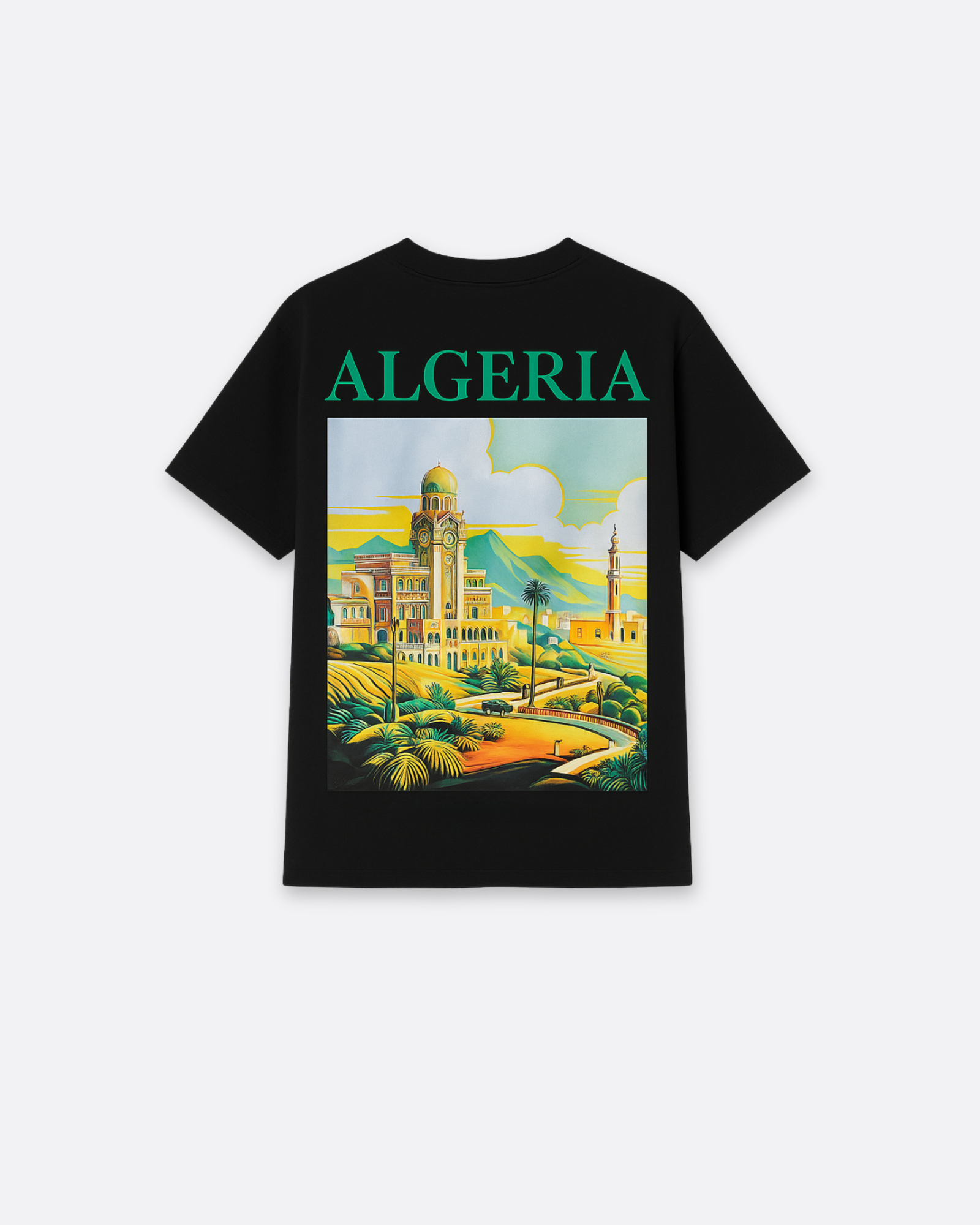 T-shirt unisexe "Algérie" – Style graphiques orientales