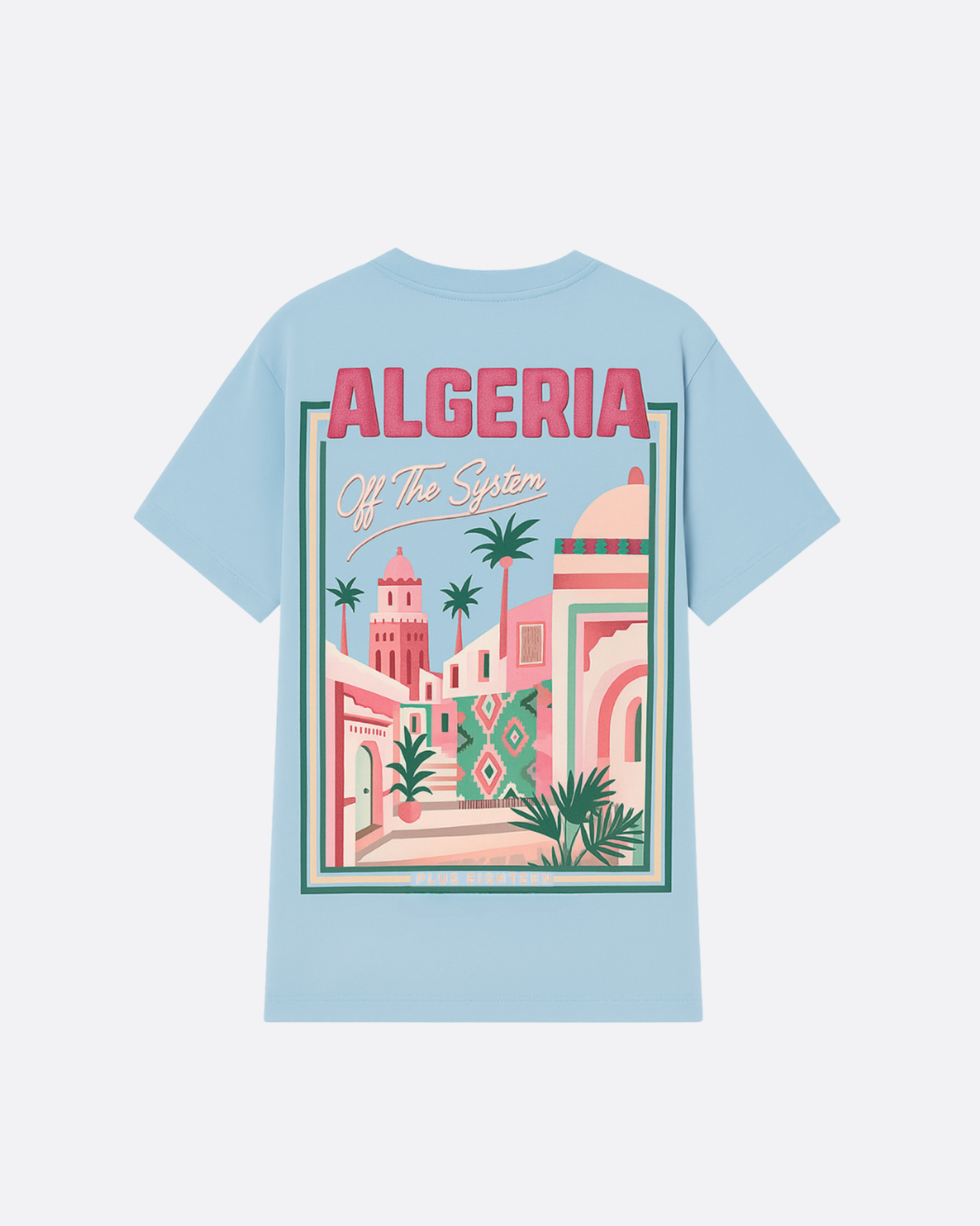 T-shirt unisexe "Algérie" – Style graphiques orientales